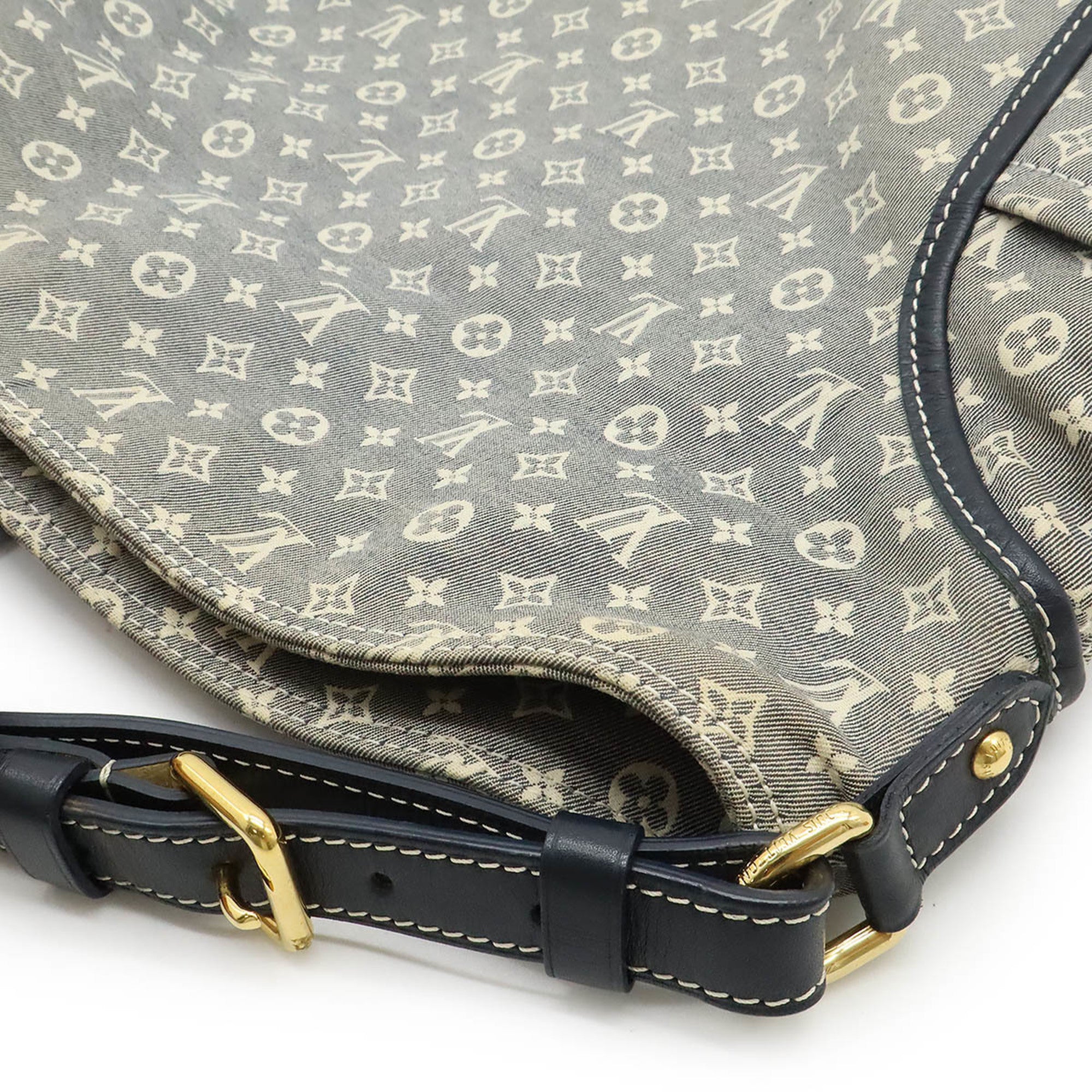 Louis Vuitton Ancre Navy Monogram Idylle Leather Shoulder Bag (Pre-Owned)