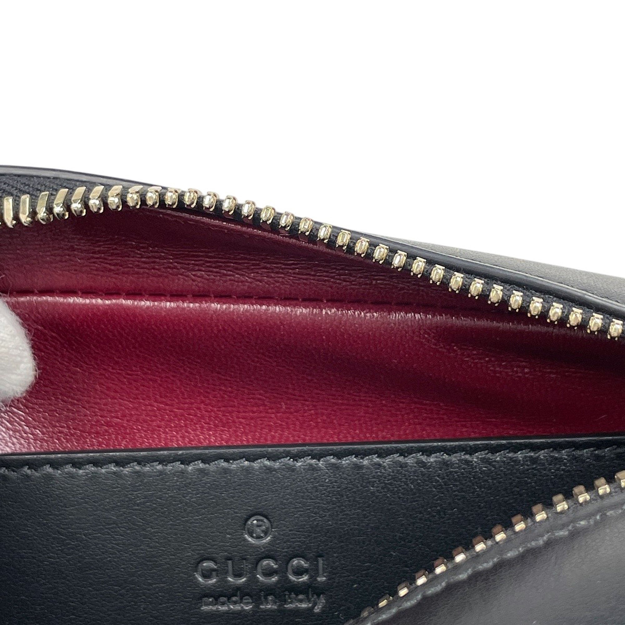 Gucci Black Leather Shoulder Bag (Pre-Owned)