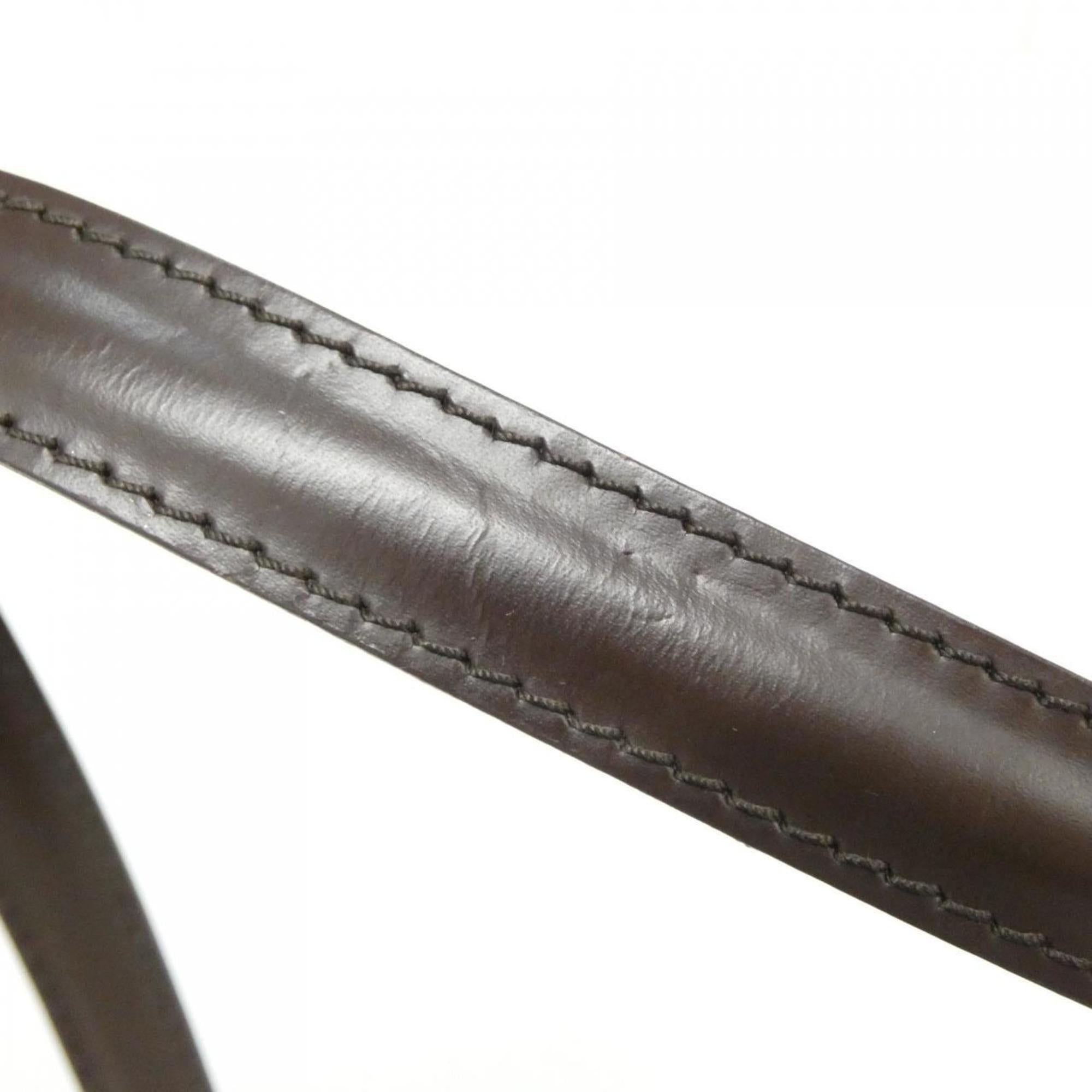 Louis Vuitton Brown Coated Canvas Shoulder Bag (Pre-Owned)