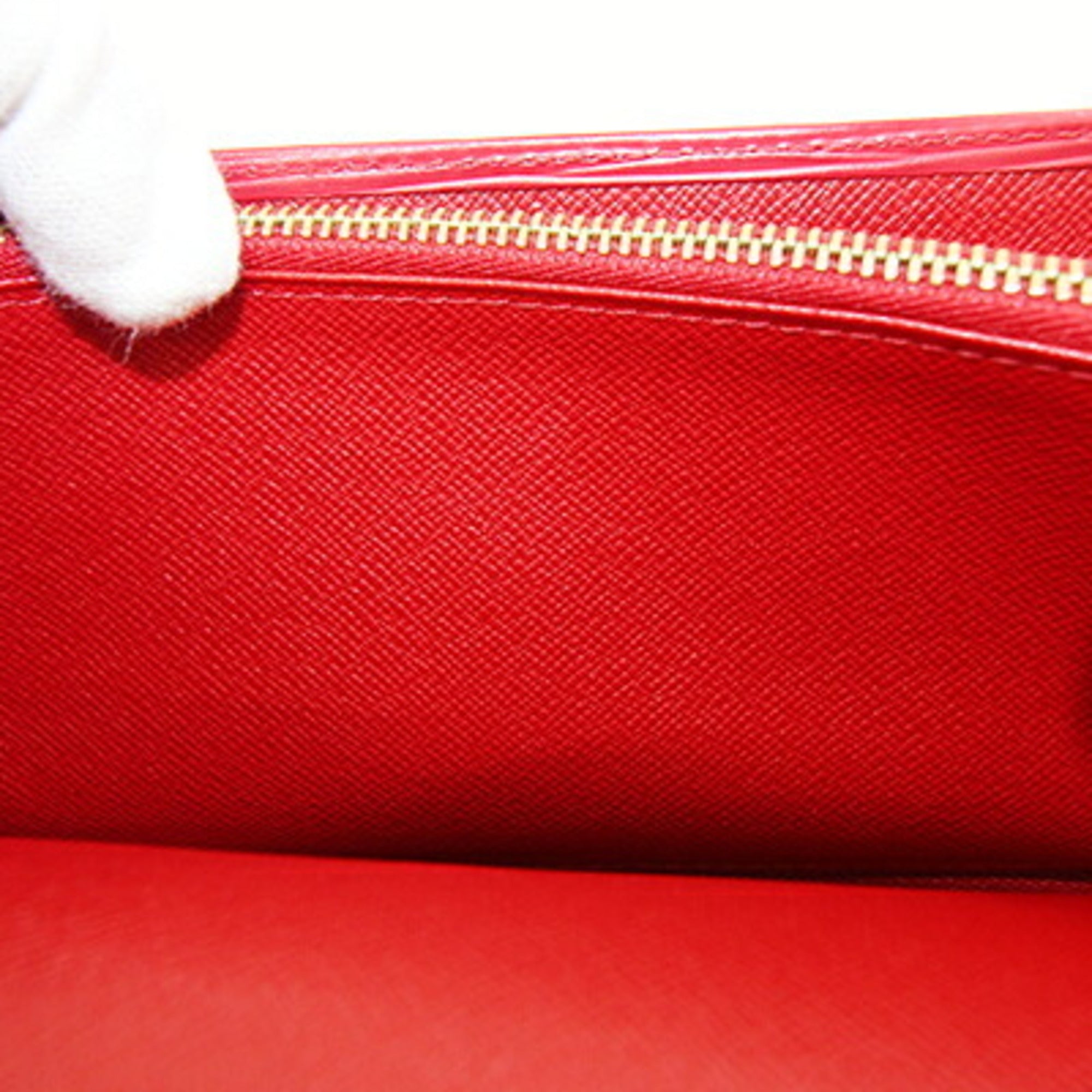 Louis Vuitton Epi Castilian Red Long Wallet (Bi-Fold) (Pre-Owned)