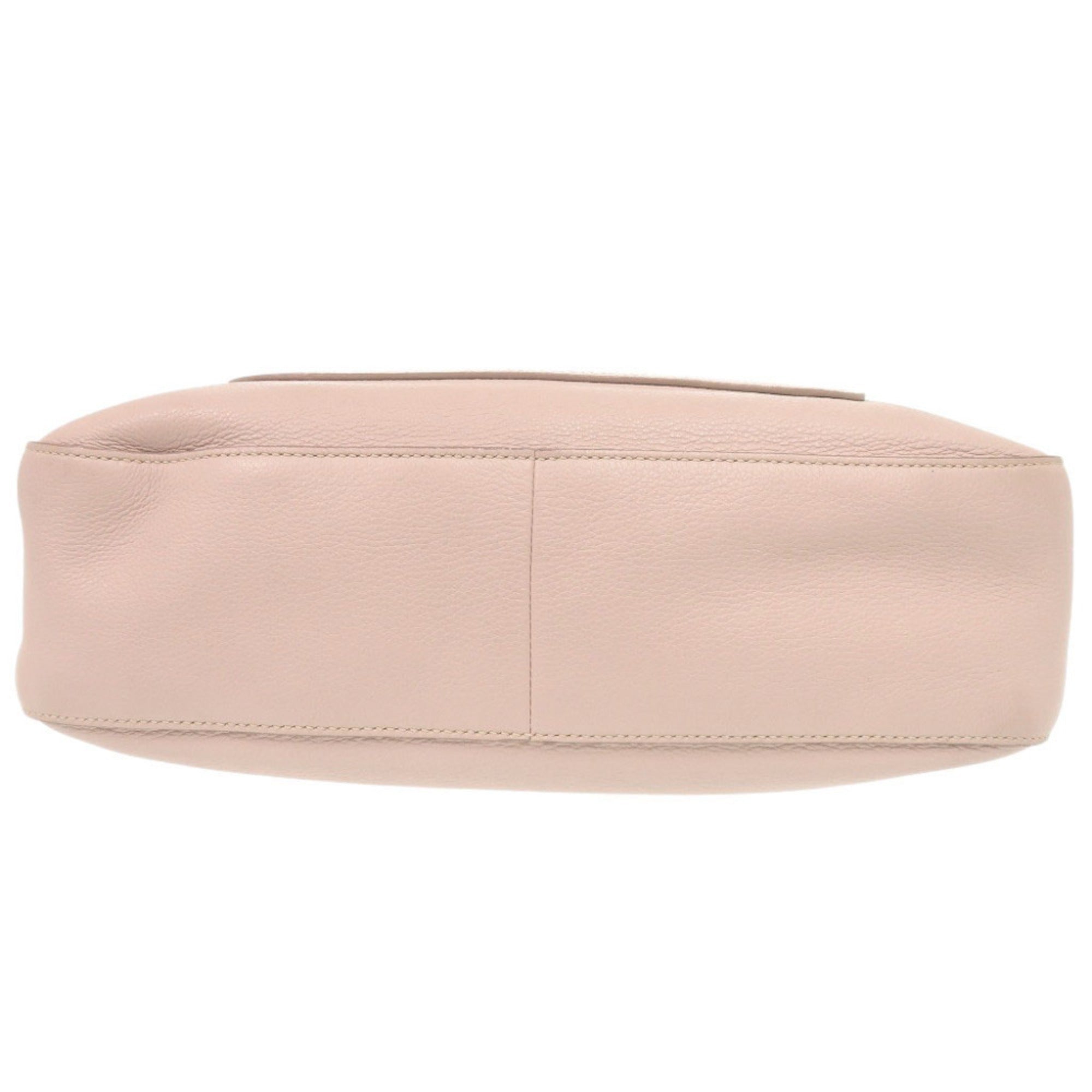 Prada Pink Leather Shoulder Bag (Pre-Owned)