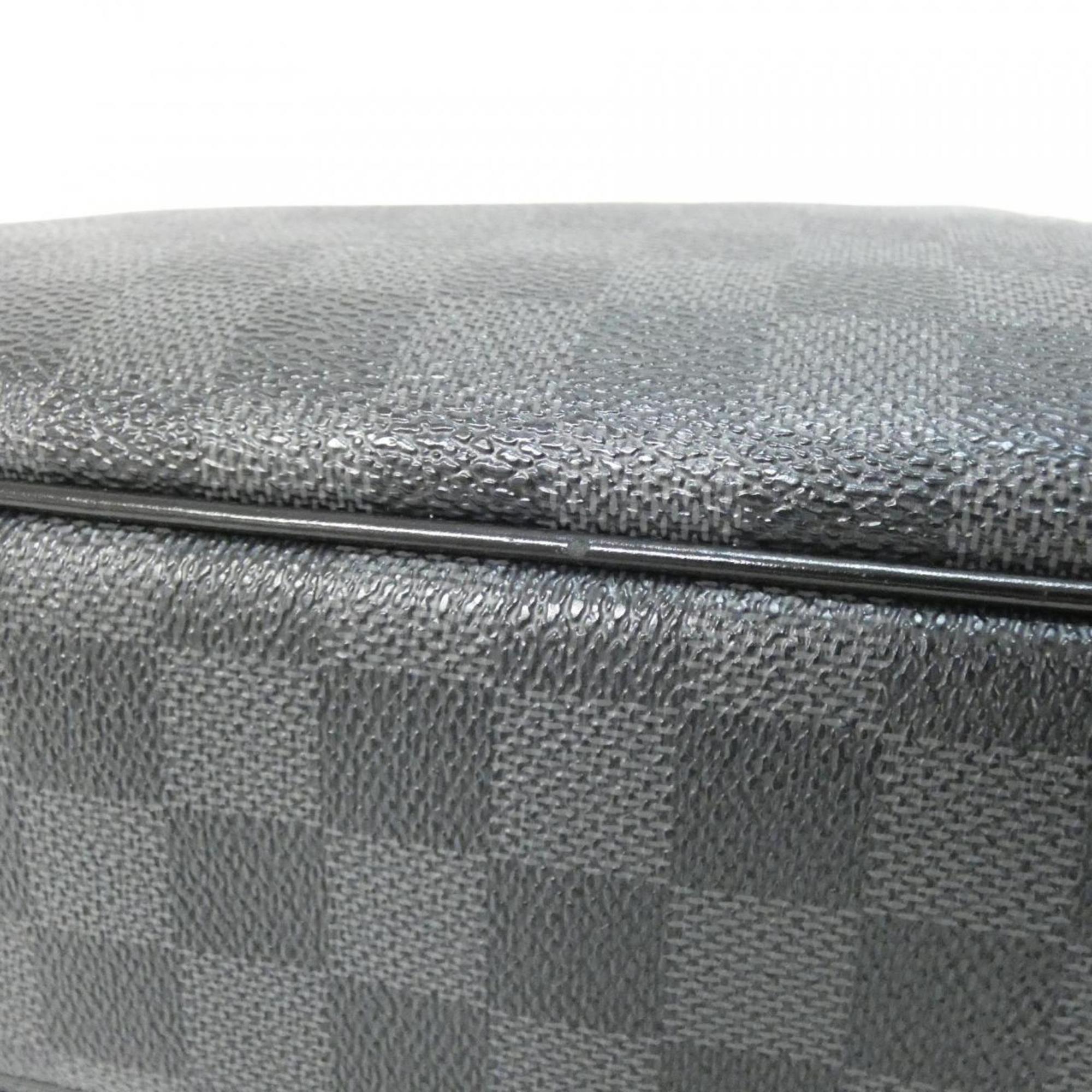 Louis Vuitton Damier Graphite Graphite Coated Canvas Shoulder Bag (Pre-Owned)