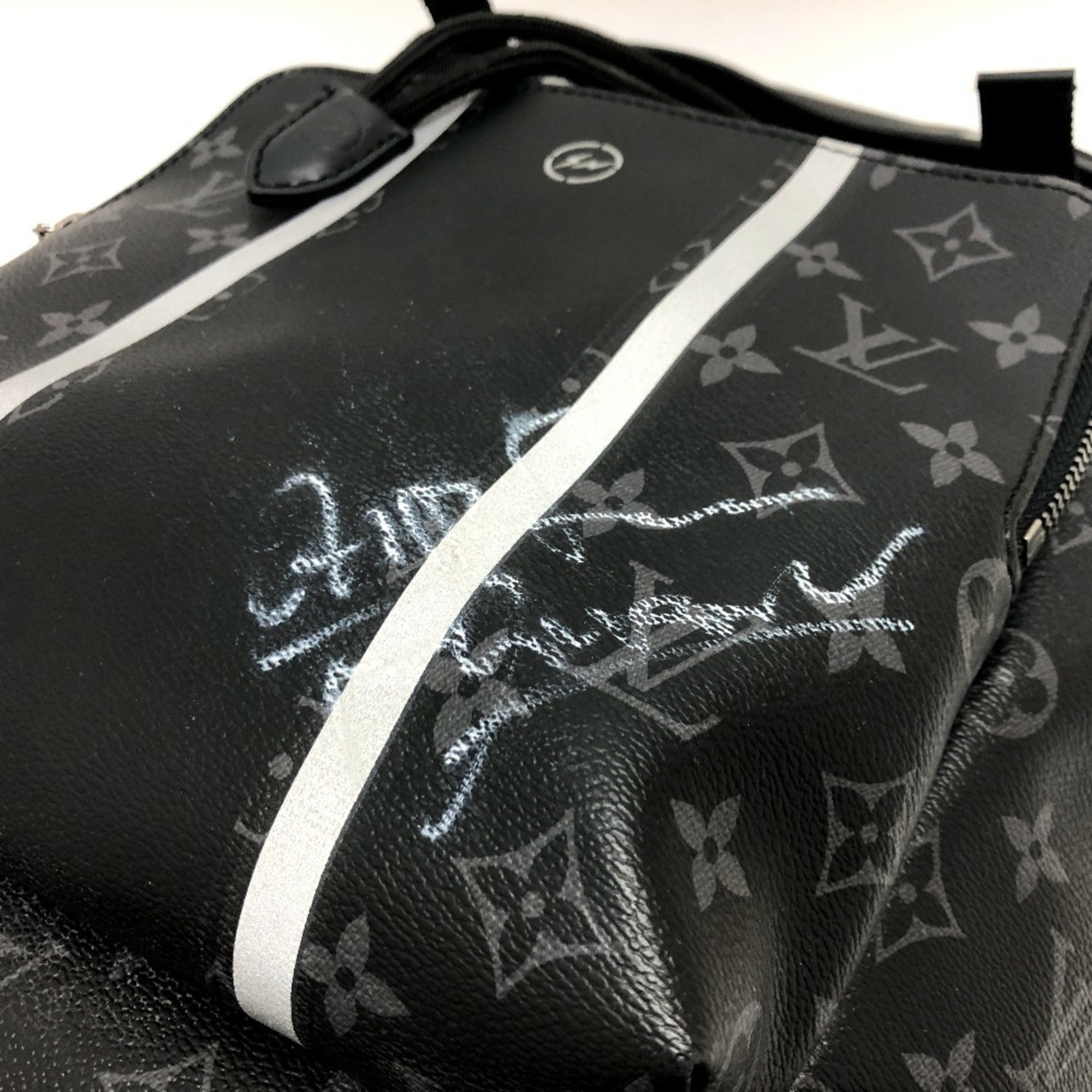 Louis Vuitton Black Backpack (Pre-Owned)