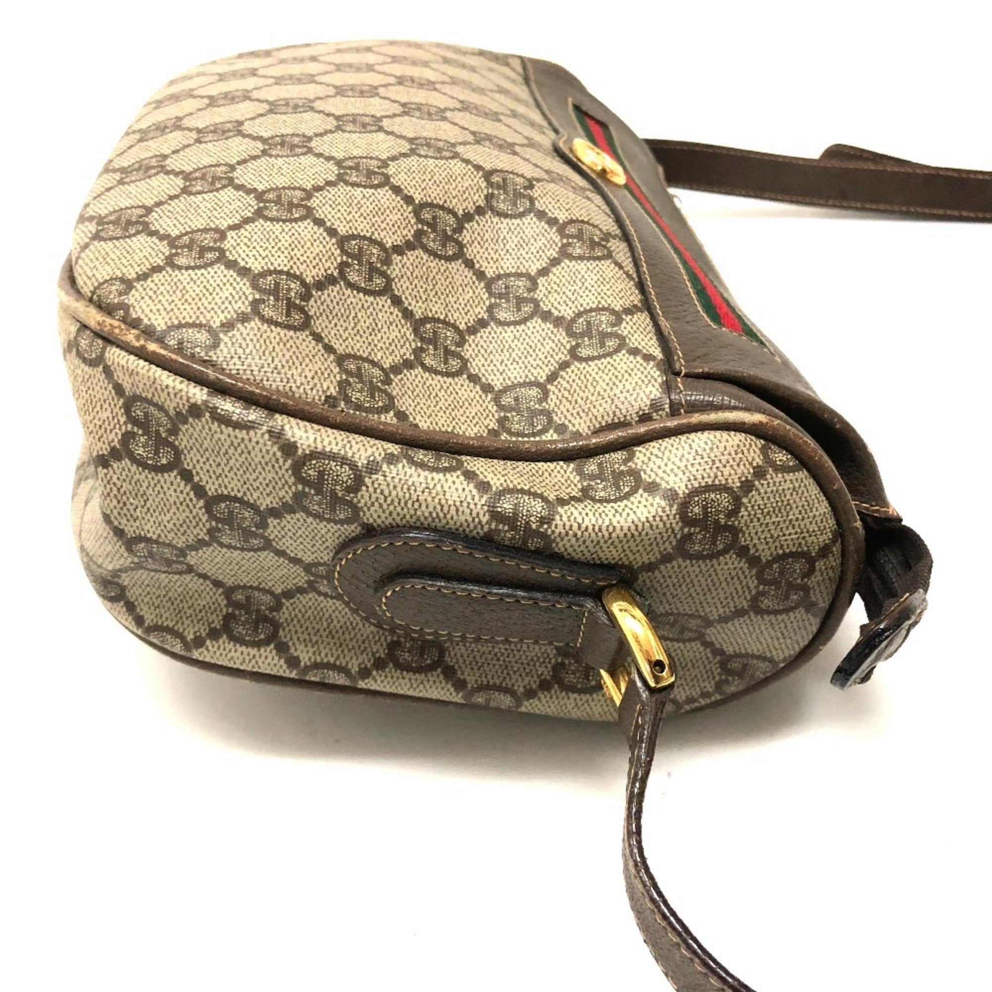 Gucci Pvc Leather Pochette Shoulder Bag (Pre-Owned)