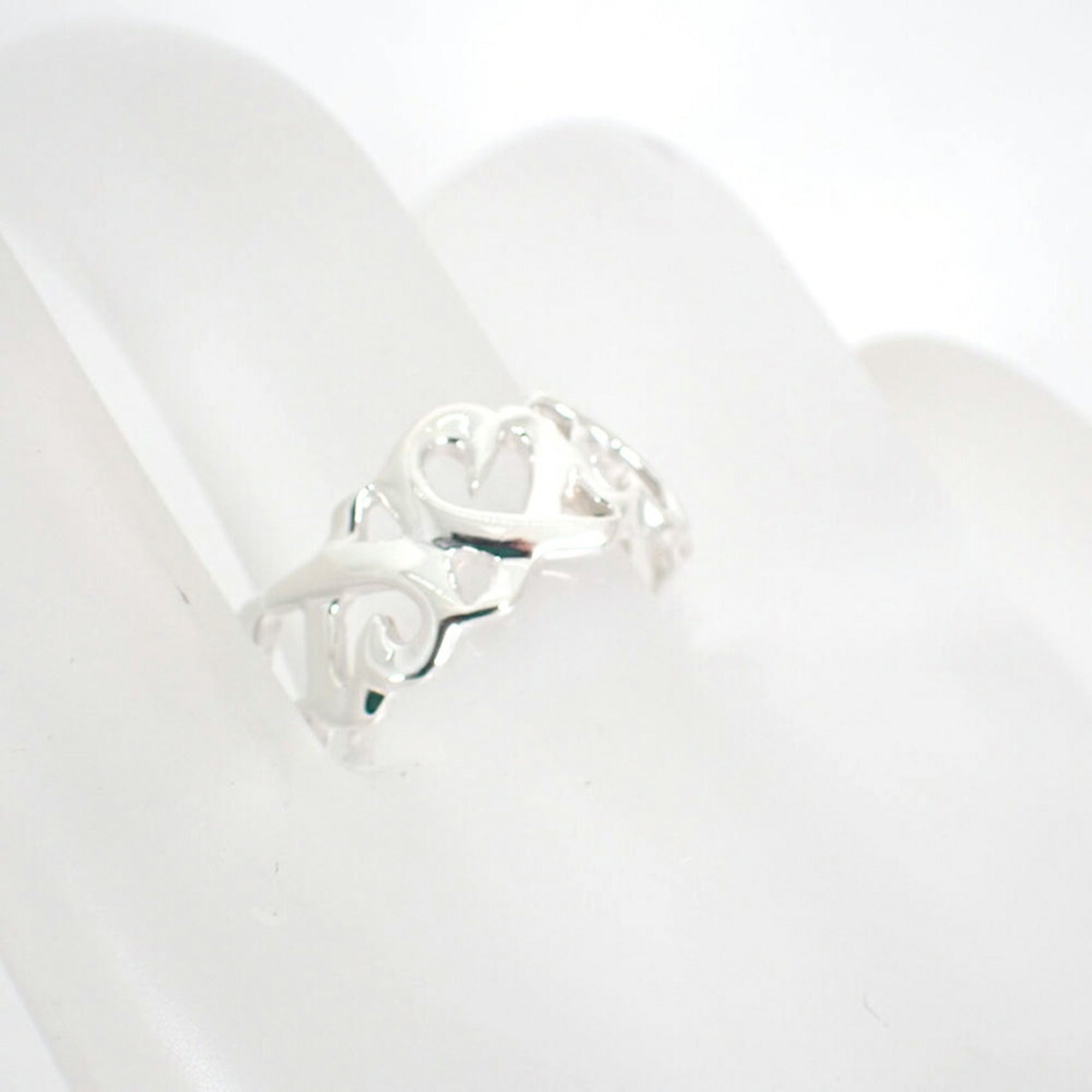 Tiffany Sterling Silver 925 Band Ring (Pre-Owned)