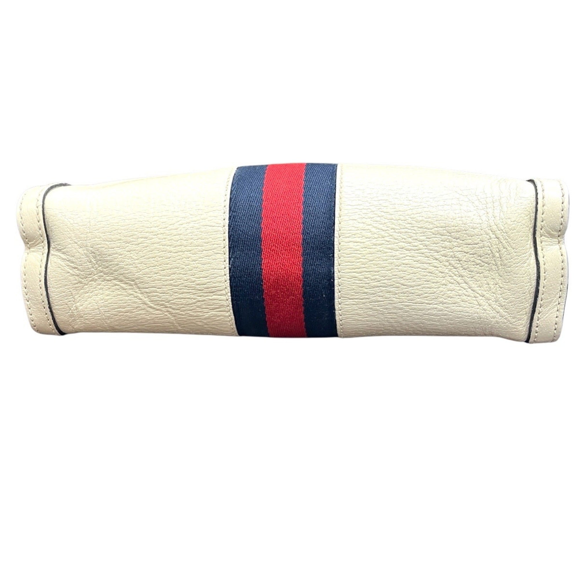 Gucci Sherry Line Leather Shoulder Bag (Pre-Owned)