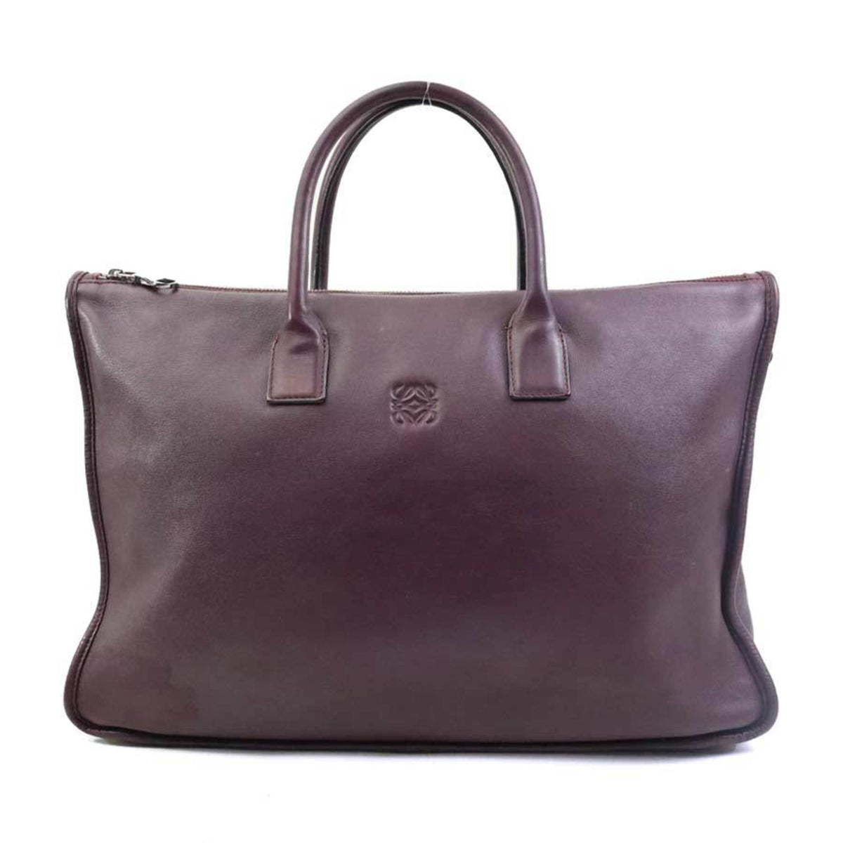 Loewe Burgundy Leather Handbag (Pre-Owned)