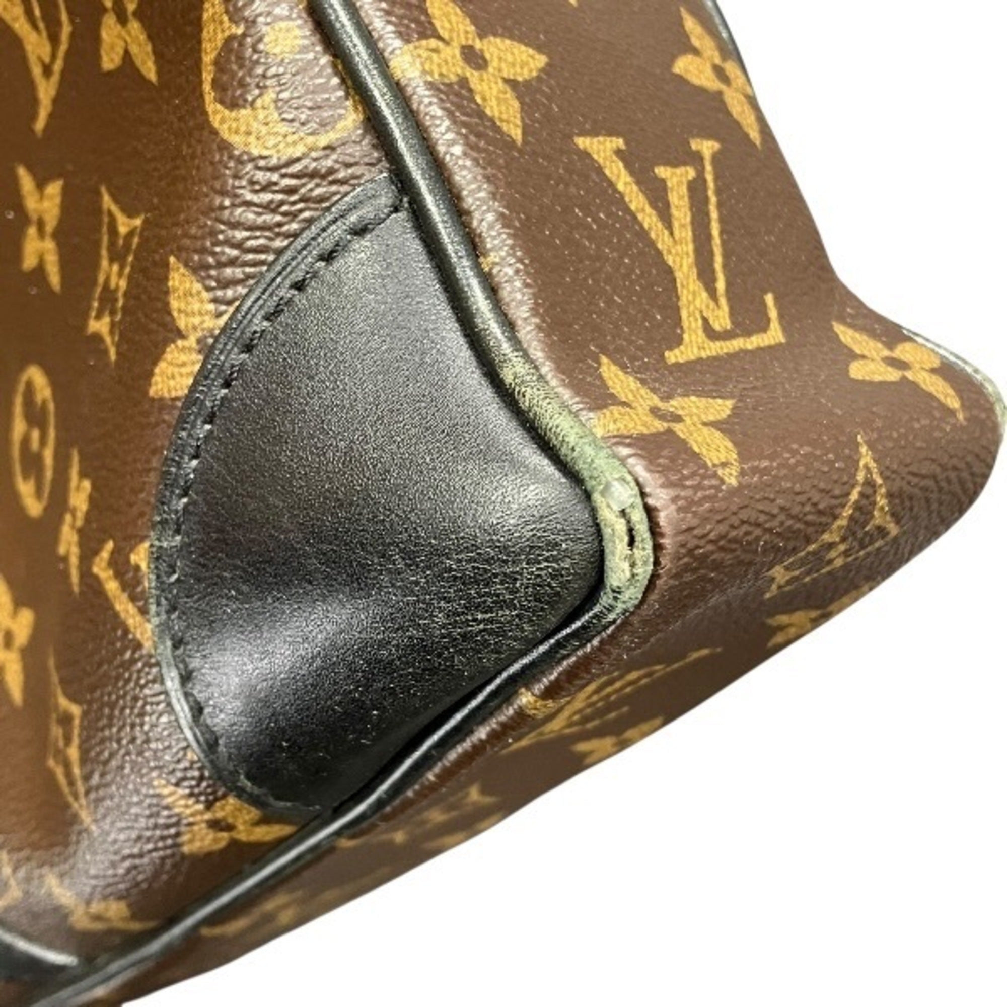 Louis Vuitton Brown Monogram Canvas Pvc Coated Canvas Handbag (Pre-Owned)