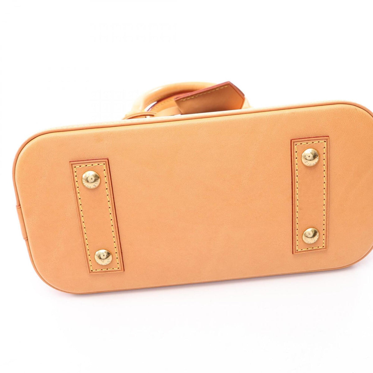Louis Vuitton Brown Coated Canvas Leather Handbag (Pre-Owned)