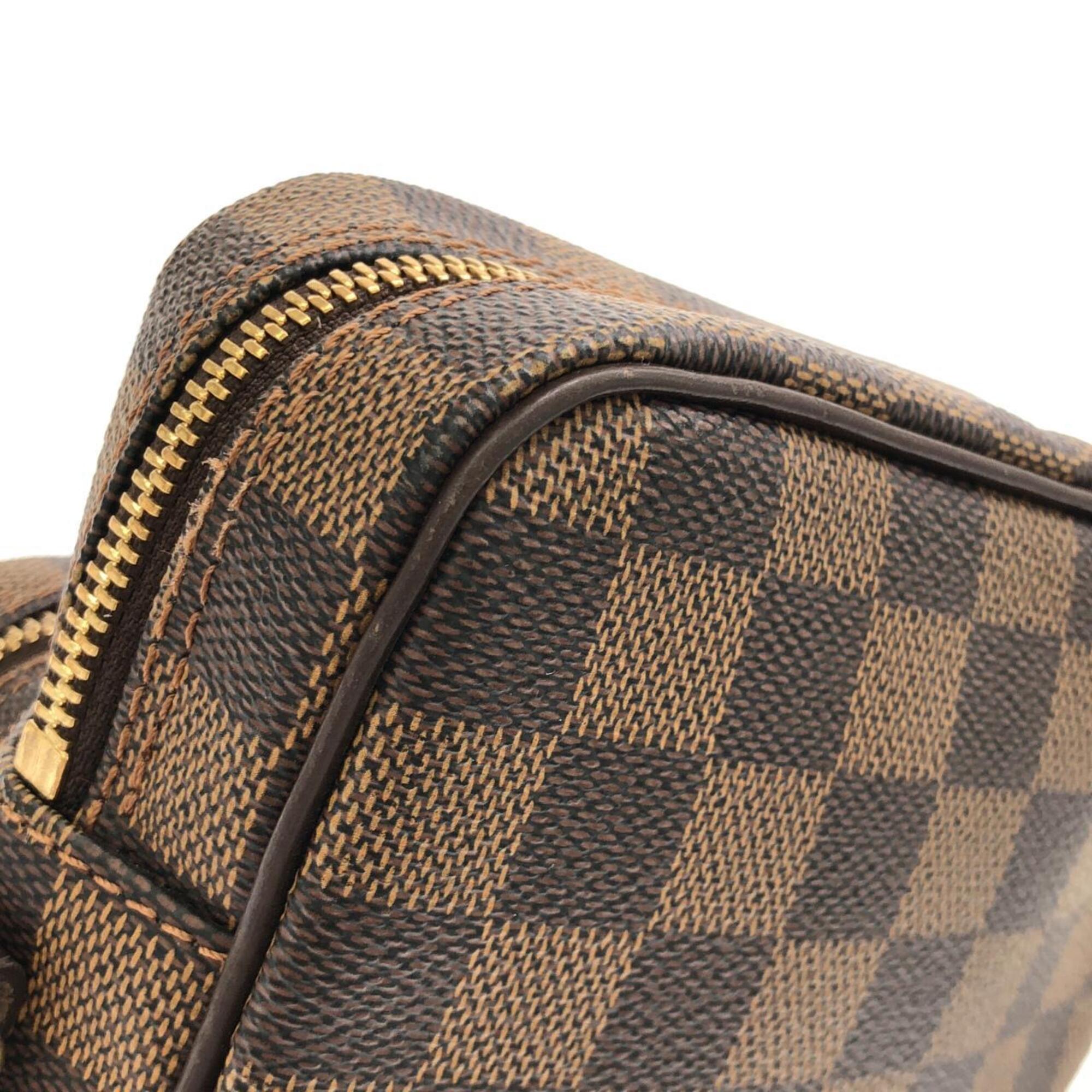 Louis Vuitton Brown Coated Canvas Shoulder Bag (Pre-Owned)