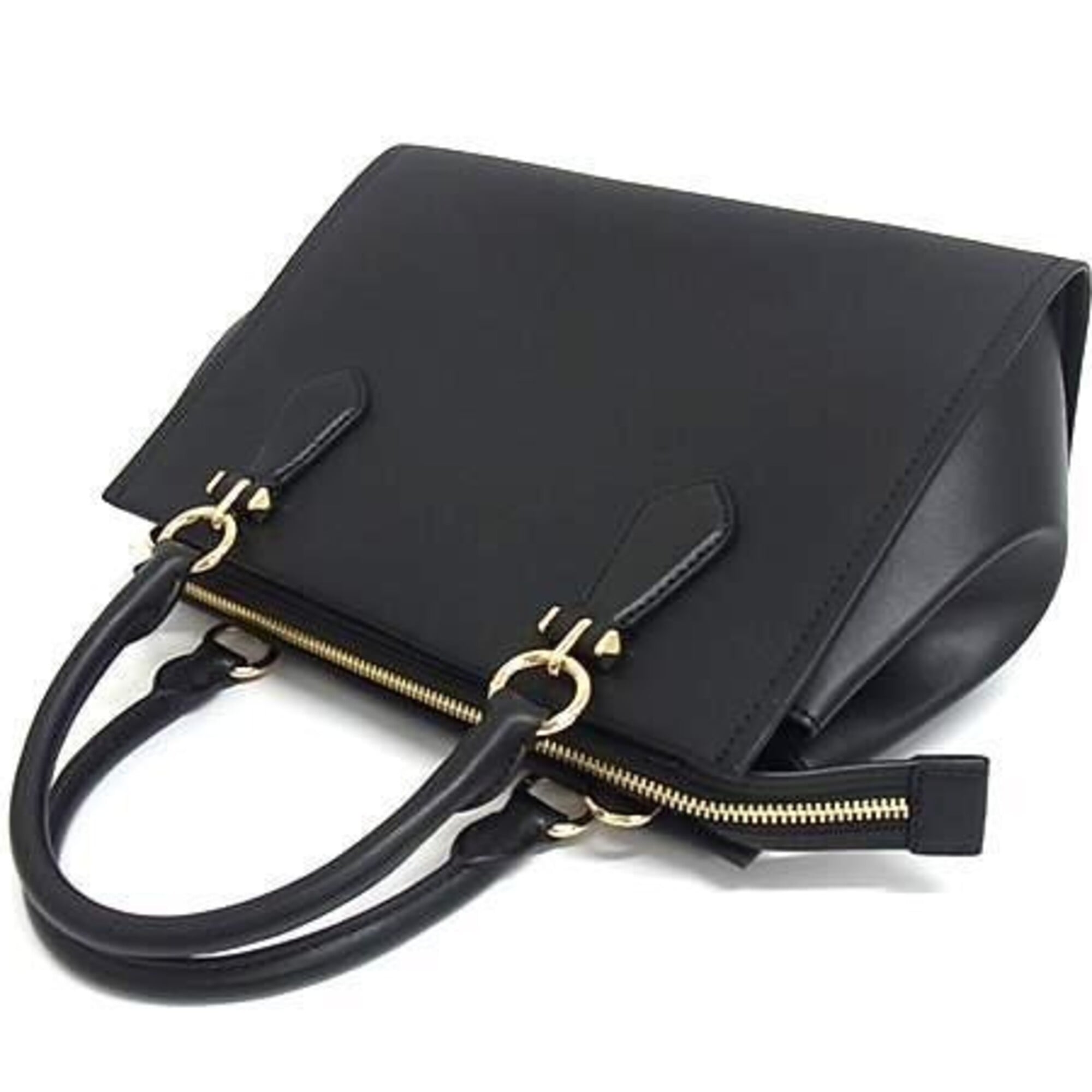 Michael Kors Black Leather Handbag Shoulder Bag (Pre-Owned)