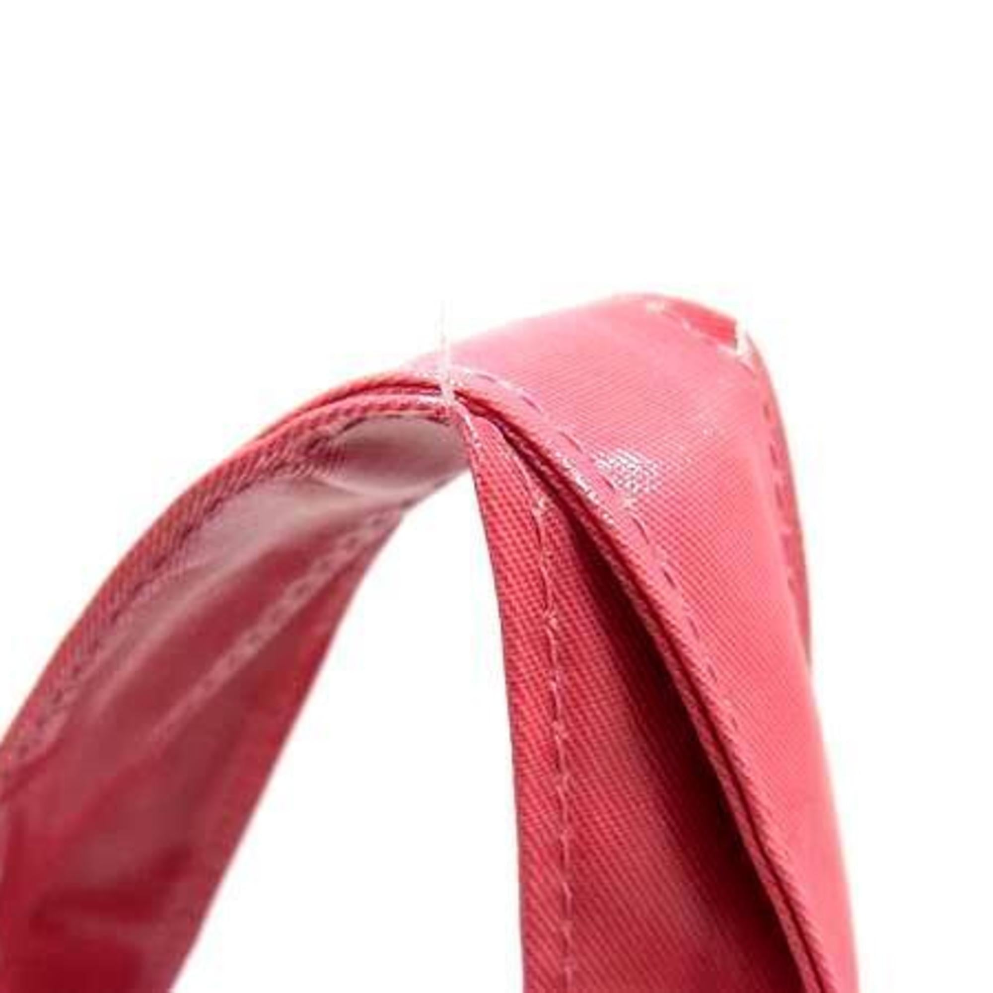 Gucci Pink Pvc Handbag Shoulder Bag Tote Bag (Pre-Owned)
