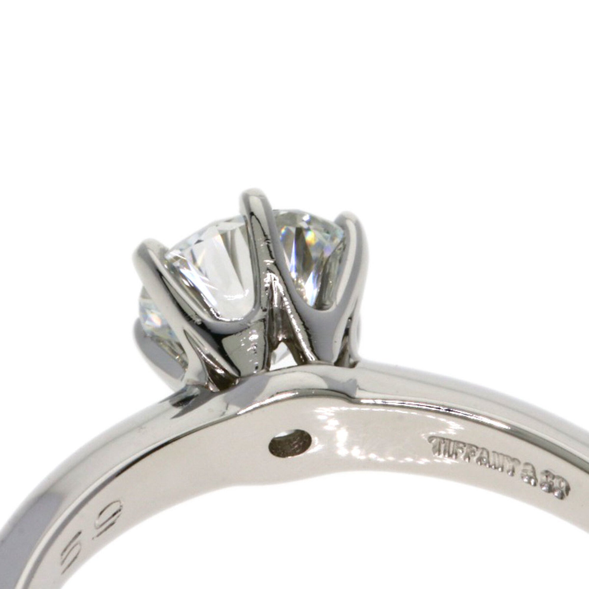Tiffany Platinum 950 Band Ring (Pre-Owned)