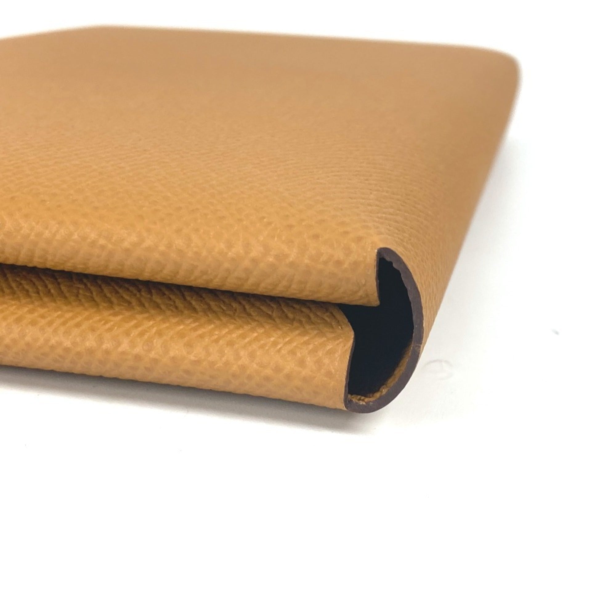 Hermes Brown Pink Epsom Leather Clutch Bag (Pre-Owned)