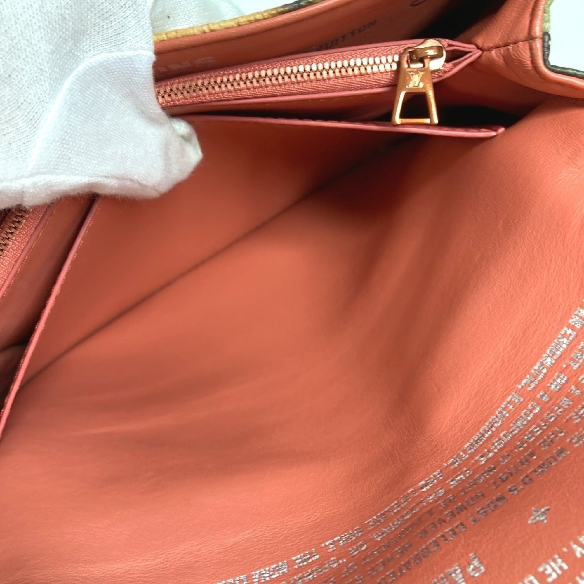 Louis Vuitton Multi-Color Pink Leather Handbag Shoulder Bag (Pre-Owned)