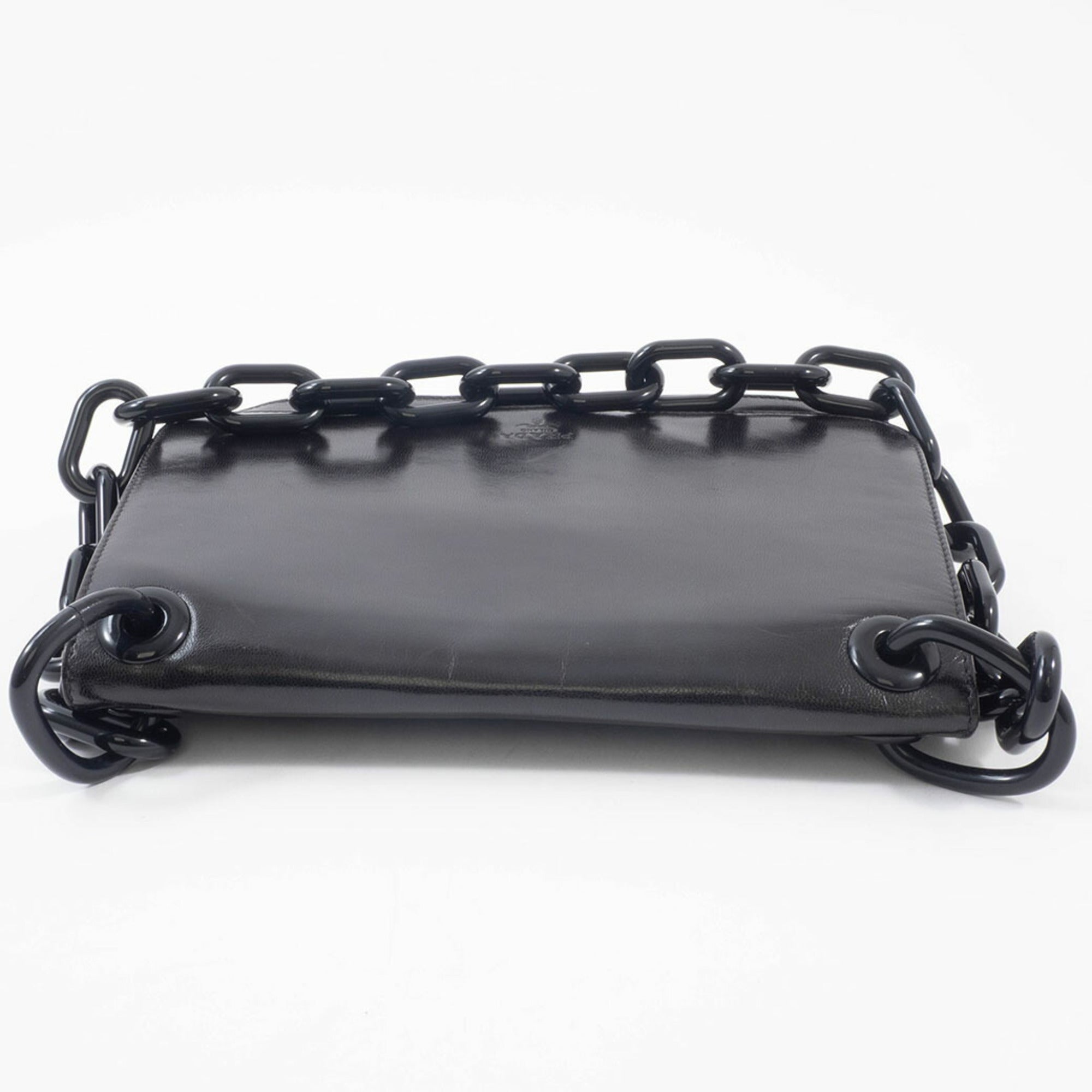 Prada Black Leather Shoulder Bag (Pre-Owned)