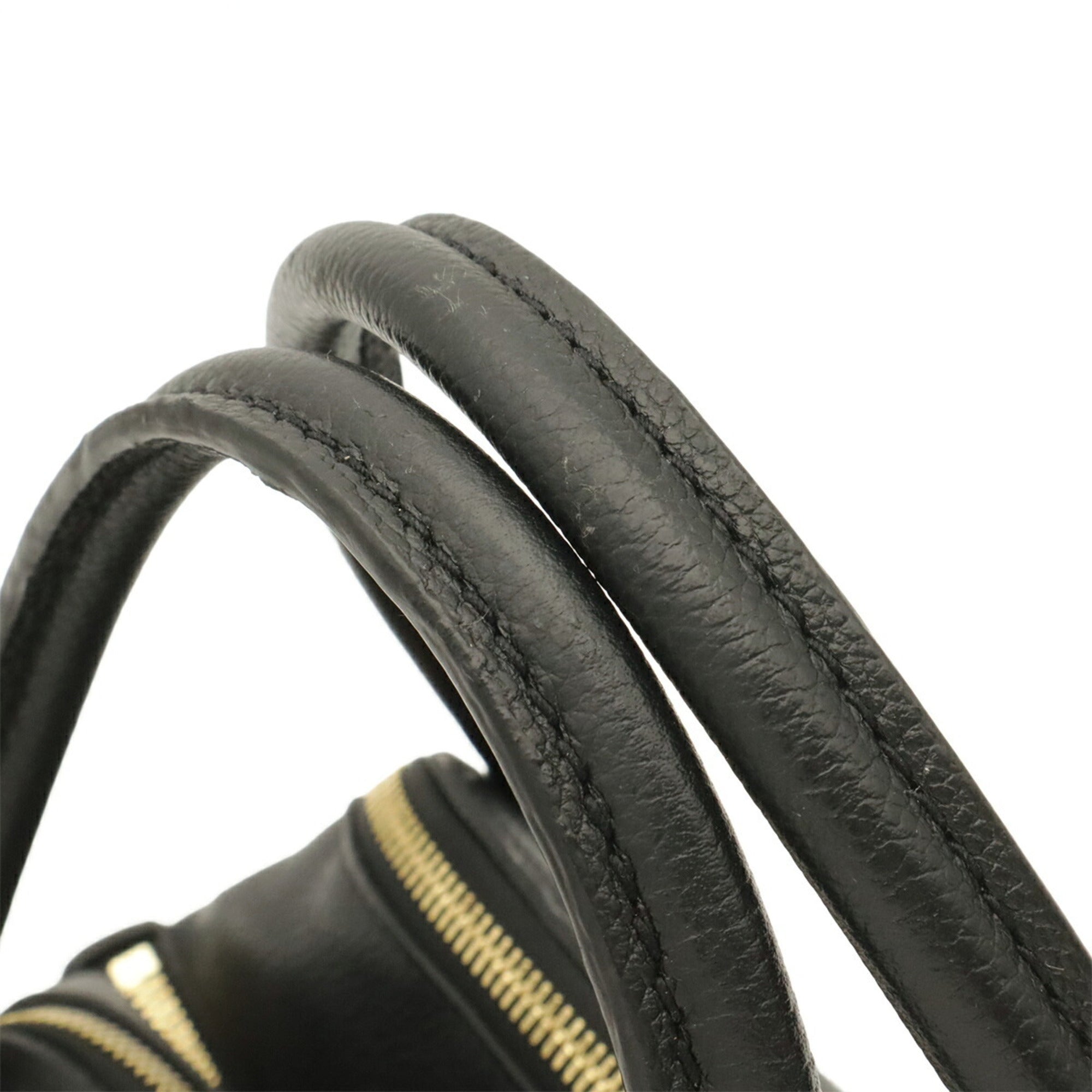 Louis Vuitton Noir Monogram Empreinte Leather Handbag (Pre-Owned)