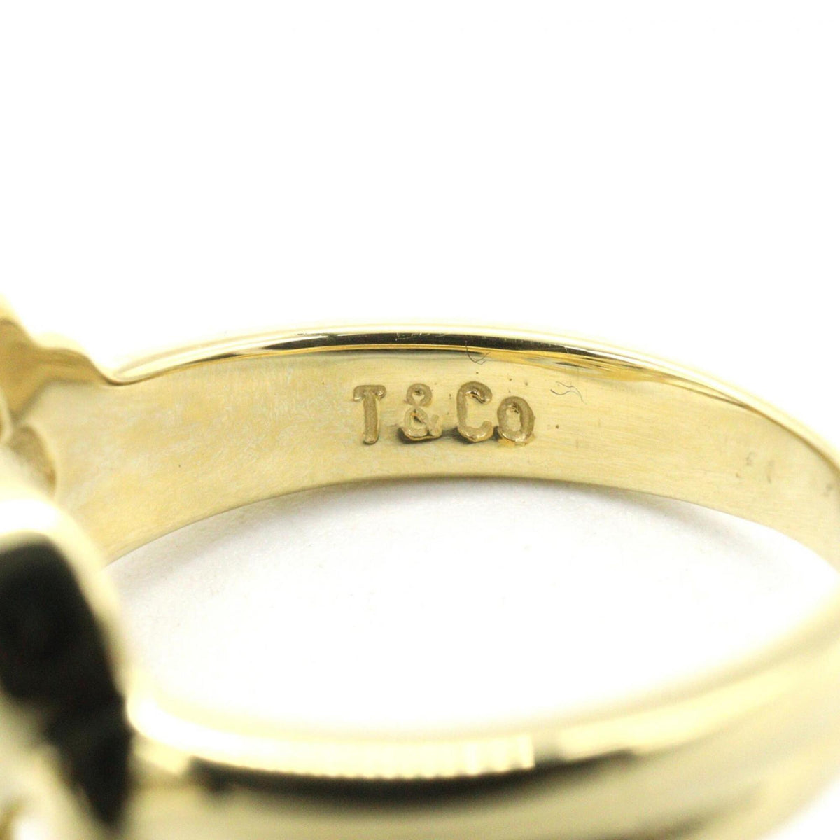 Tiffany Gold Yellow Gold (18K) Band Ring (Pre-Owned)