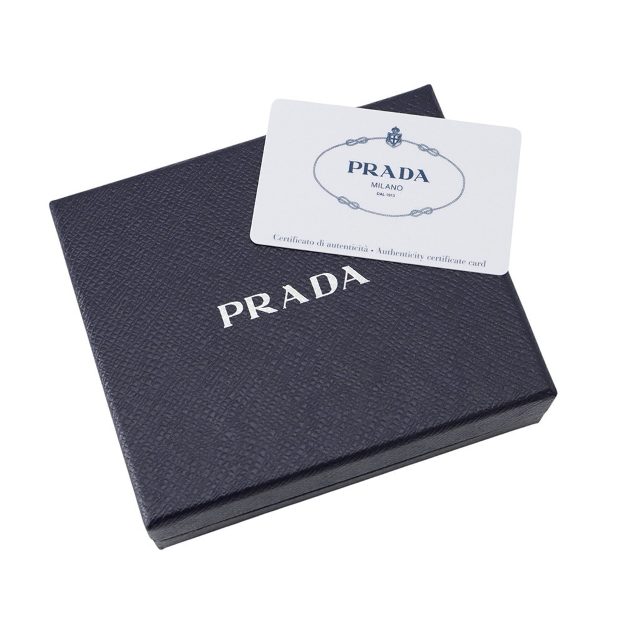 Prada Black Saffiano Wallet (Bi-Fold) (Pre-Owned)