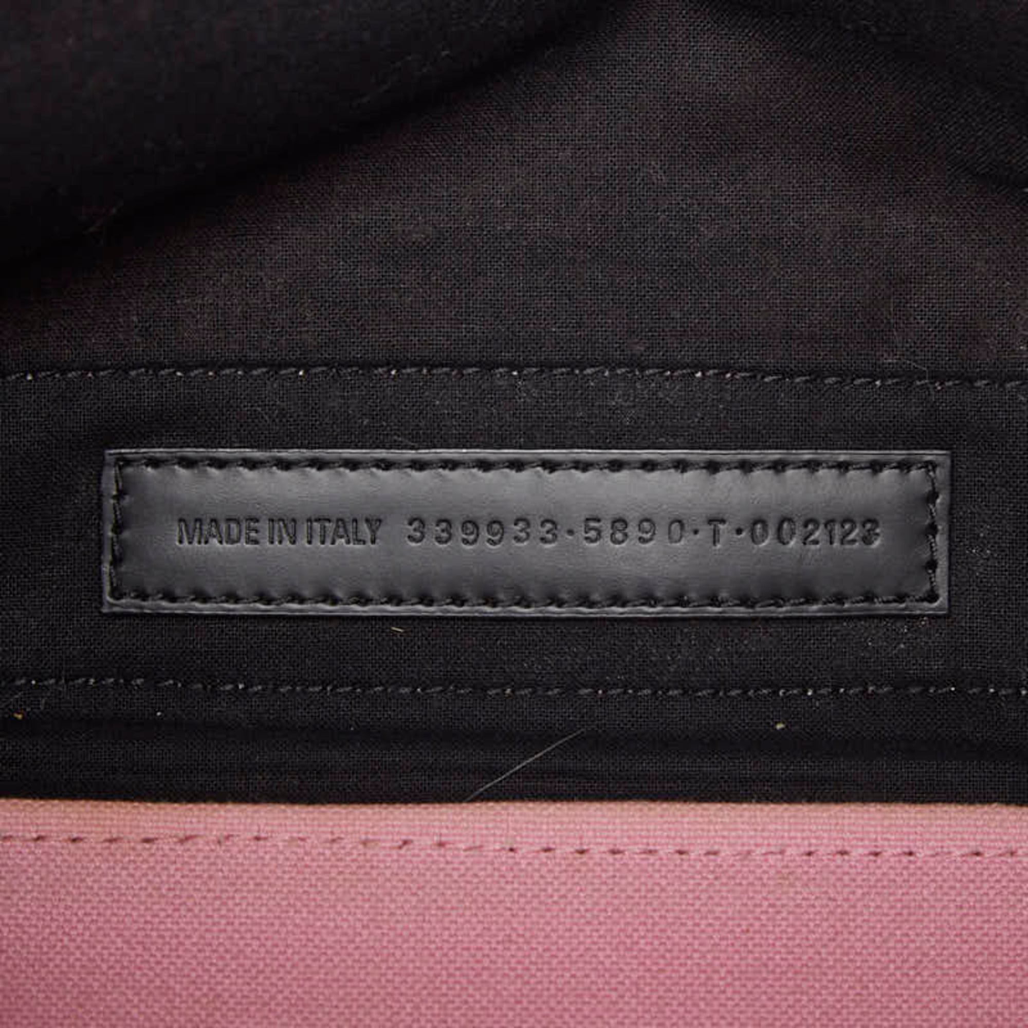 Balenciaga Pink Canvas Leather Handbag (Pre-Owned)