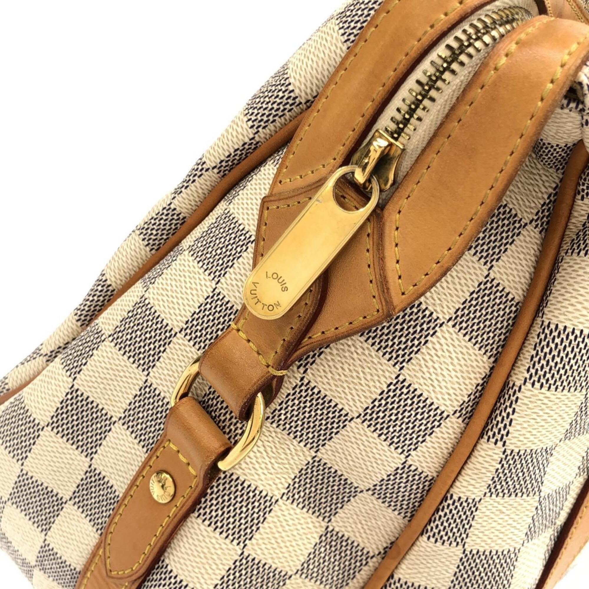 Louis Vuitton Azur Coated Canvas Shoulder Bag (Pre-Owned)