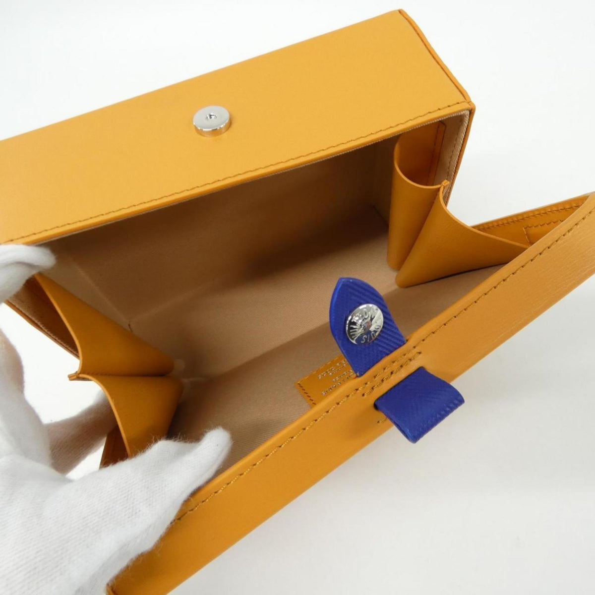 Louis Vuitton Saffron Leather Handbag (Pre-Owned)