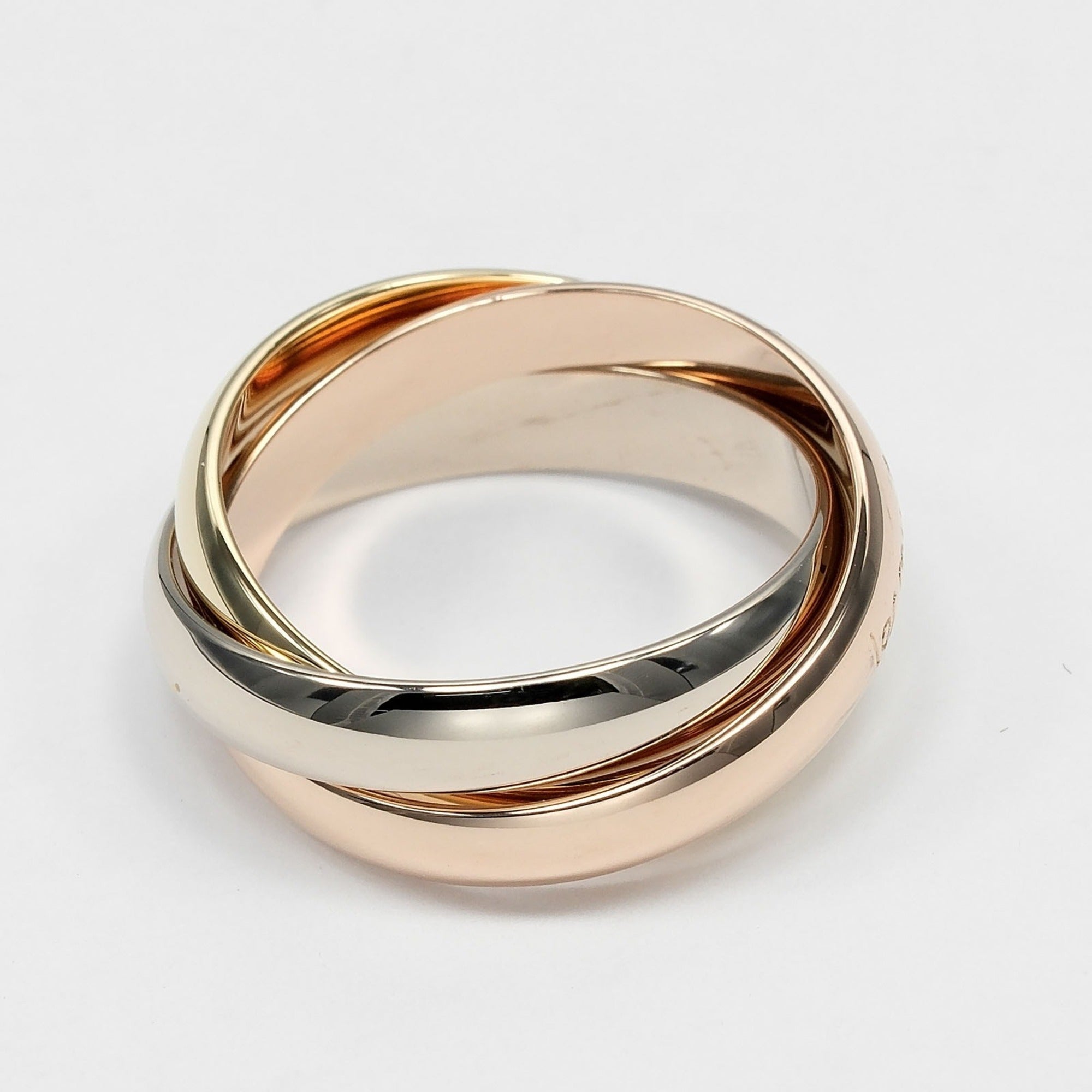 Cartier Yellow Gold (18K) Pink Gold (18K) White Gold (18K) Band Ring (Pre-Owned)