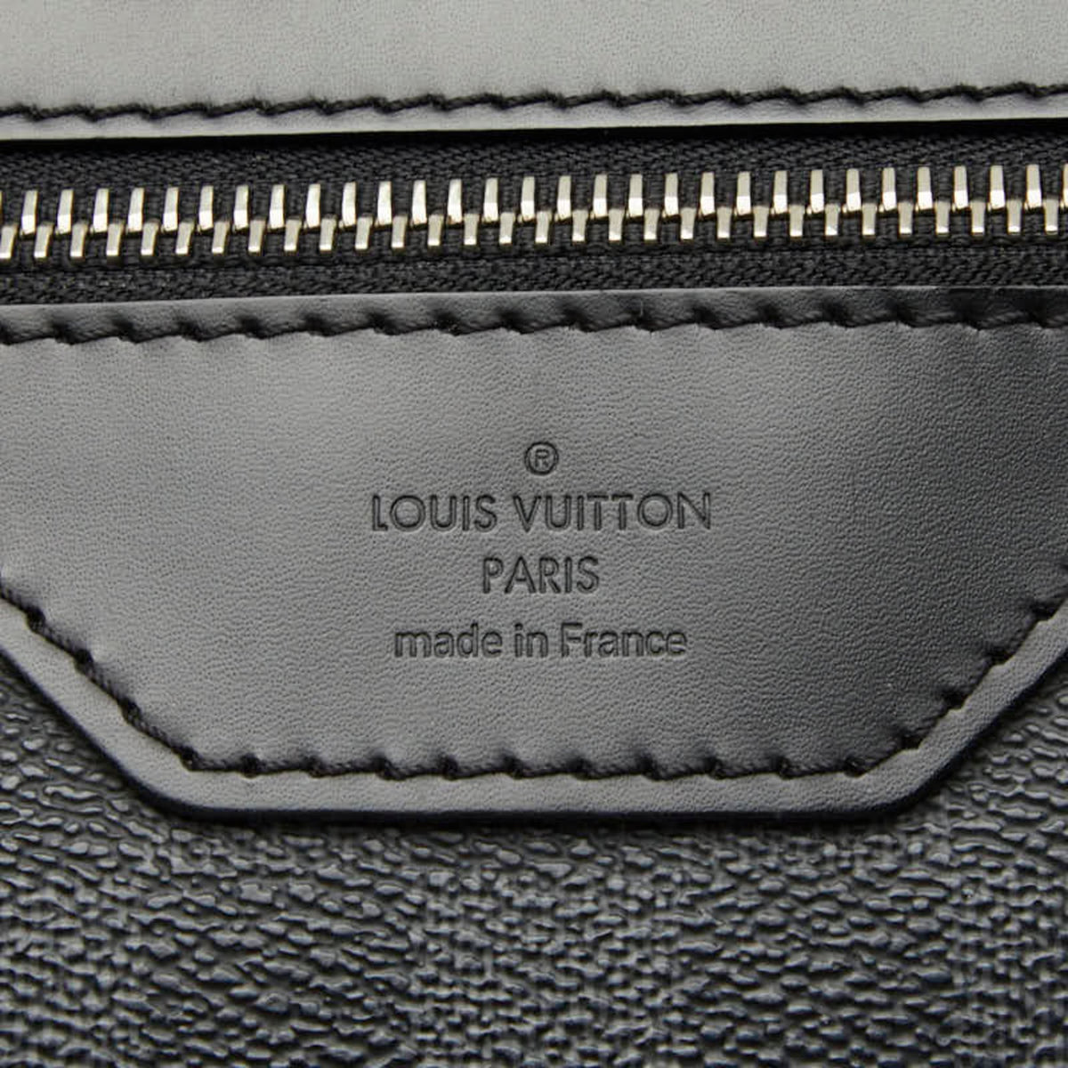 Louis Vuitton Black Pvc Leather Shoulder Bag (Pre-Owned)