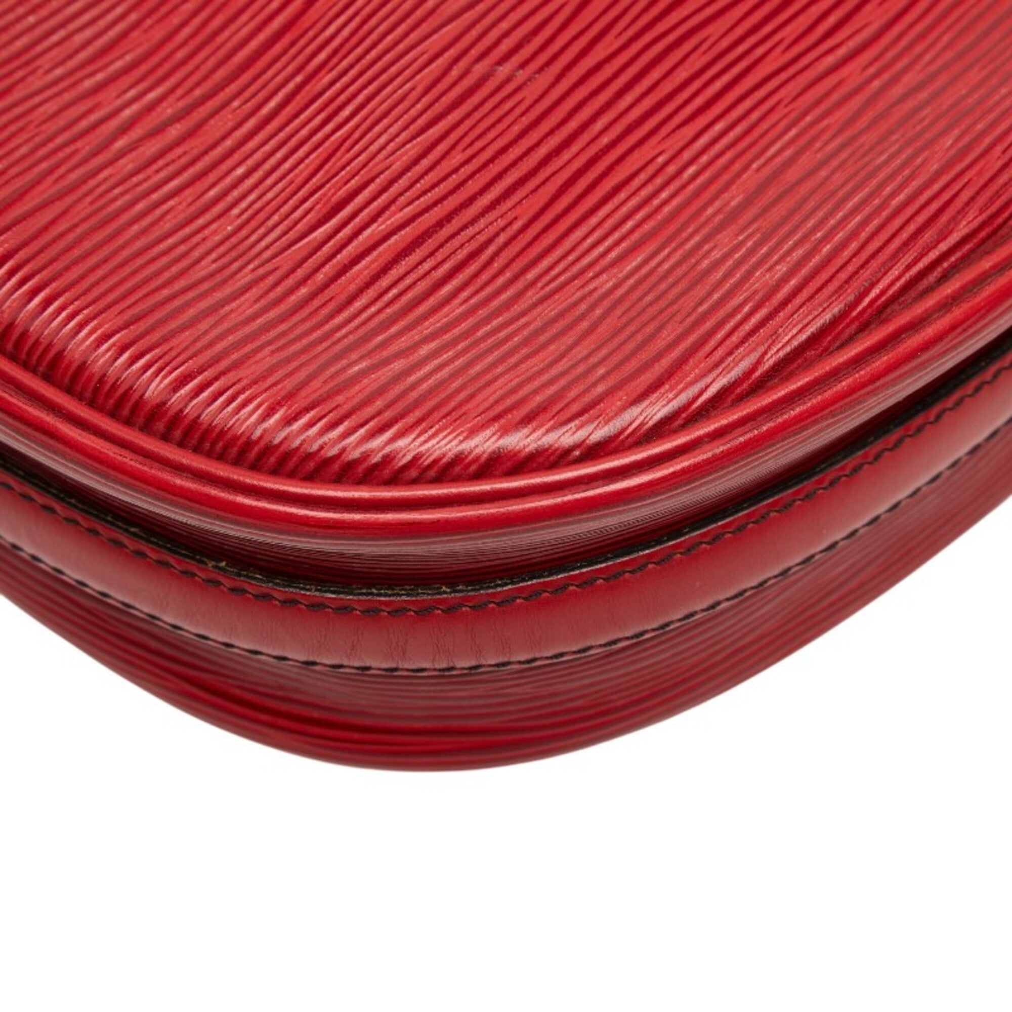 Louis Vuitton Epi Castilian Red Leather Shoulder Bag (Pre-Owned)