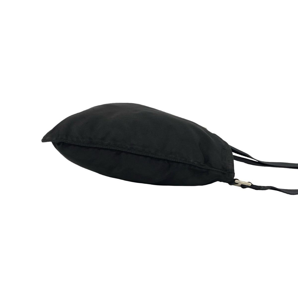 Prada Black Nylon Pochette Shoulder Bag (Pre-Owned)