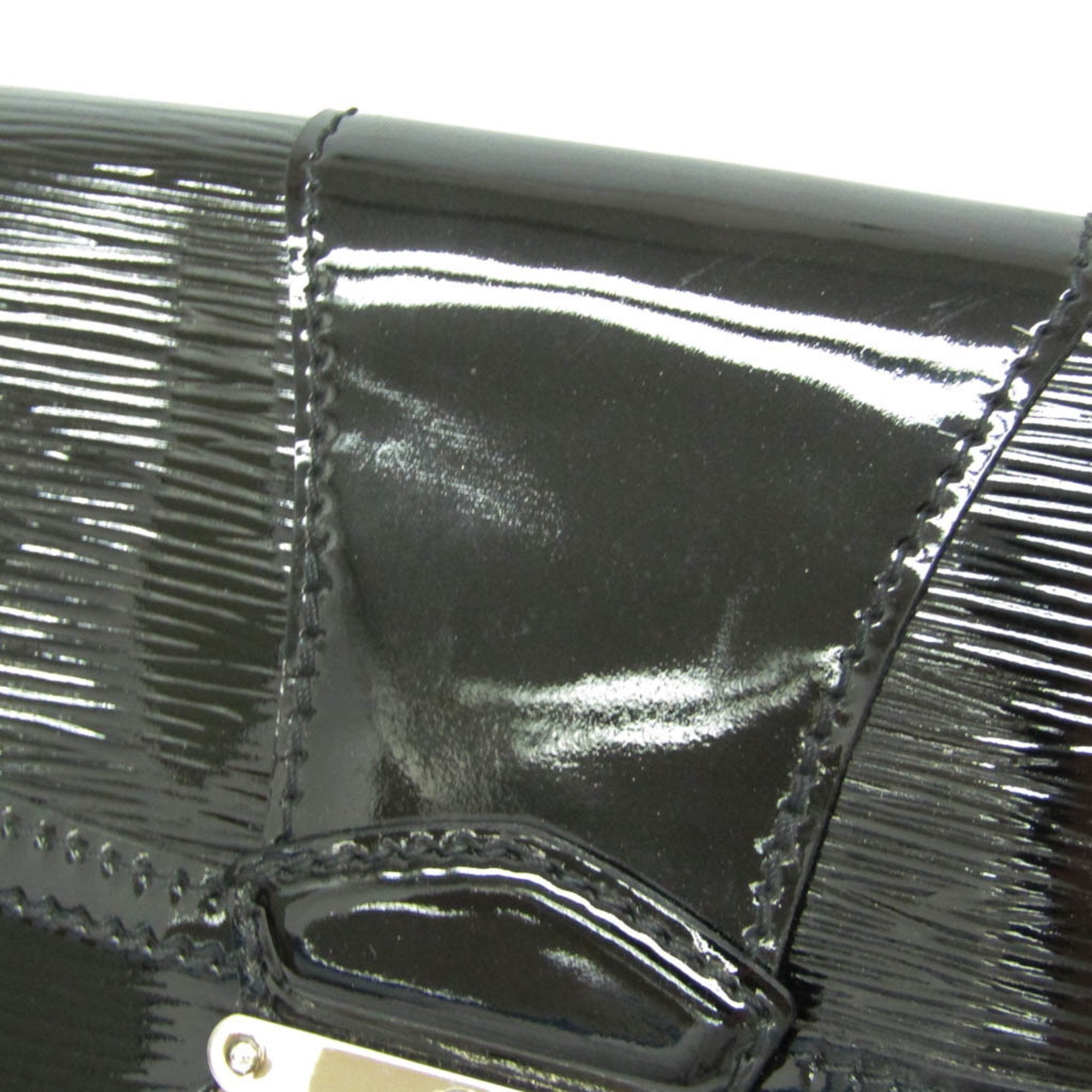 Louis Vuitton Epi Electric Noir Patent Leather Shoulder Bag (Pre-Owned)