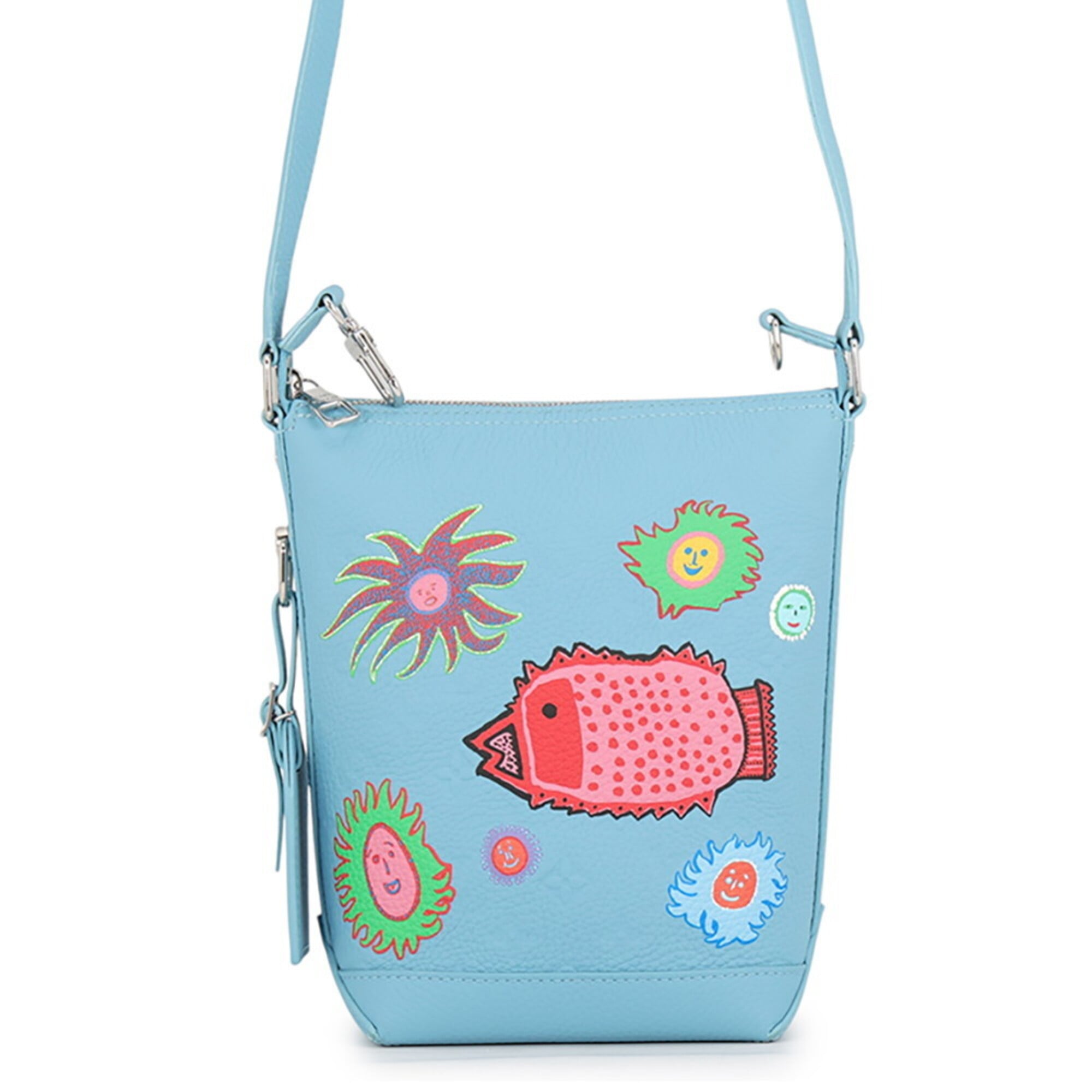 Louis Vuitton Monogram Blue Multi-Color Handbag Shoulder Bag (Pre-Owned)