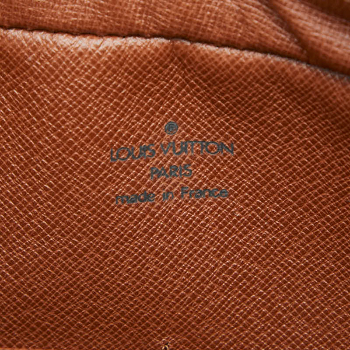 Louis Vuitton Brown Pvc Leather Clutch Bag (Pre-Owned)