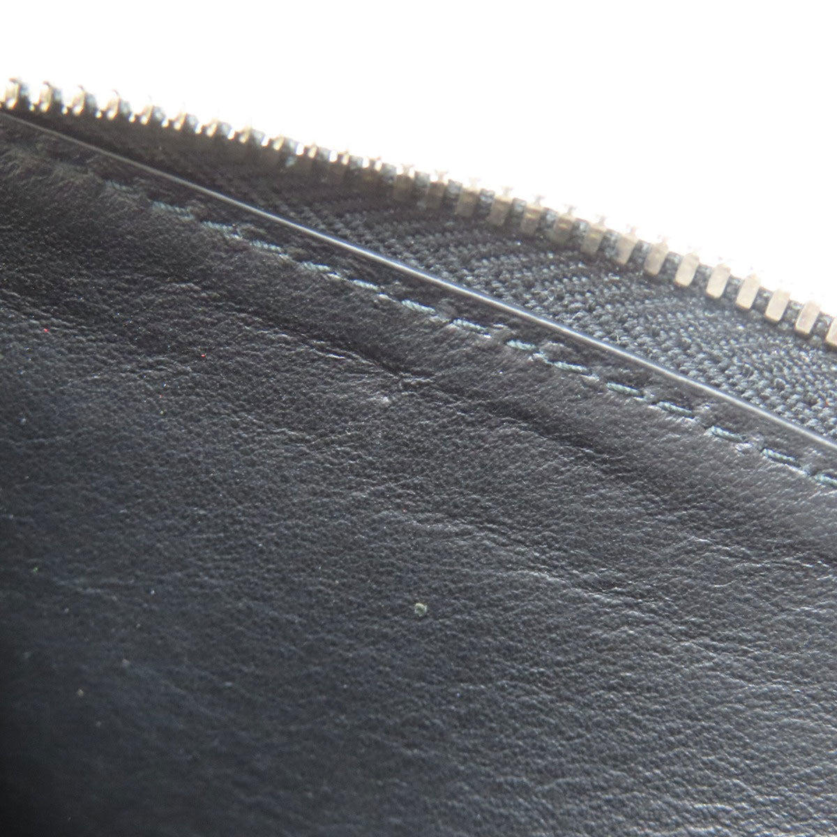 Bottega Veneta Black Leather Long Wallet (Bi-Fold) (Pre-Owned)
