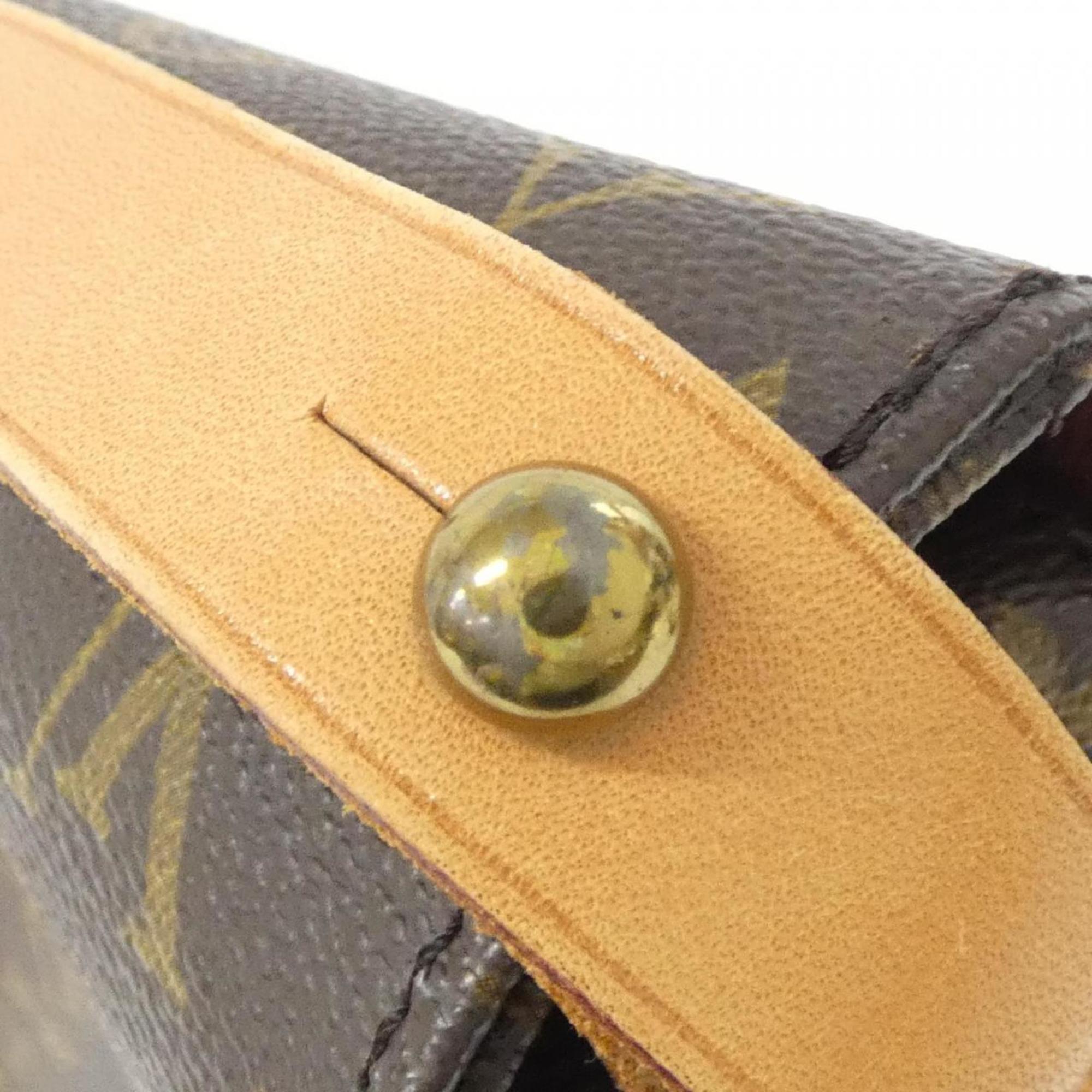 Louis Vuitton Brown Coated Canvas Shoulder Bag (Pre-Owned)