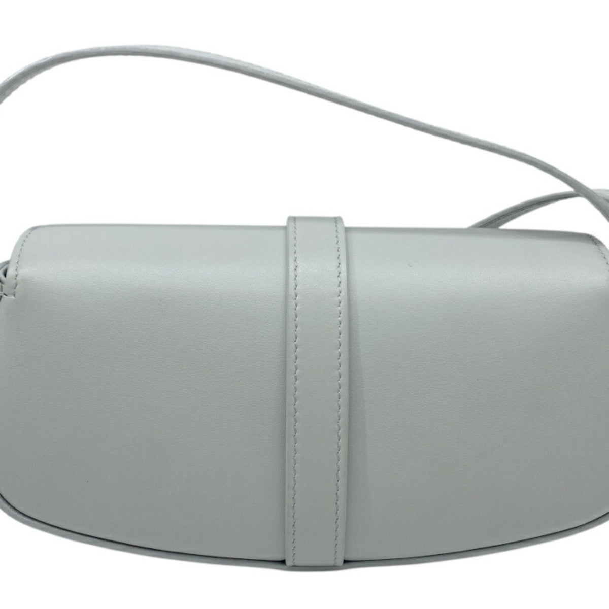 Celine Light Gray Leather Handbag (Pre-Owned)