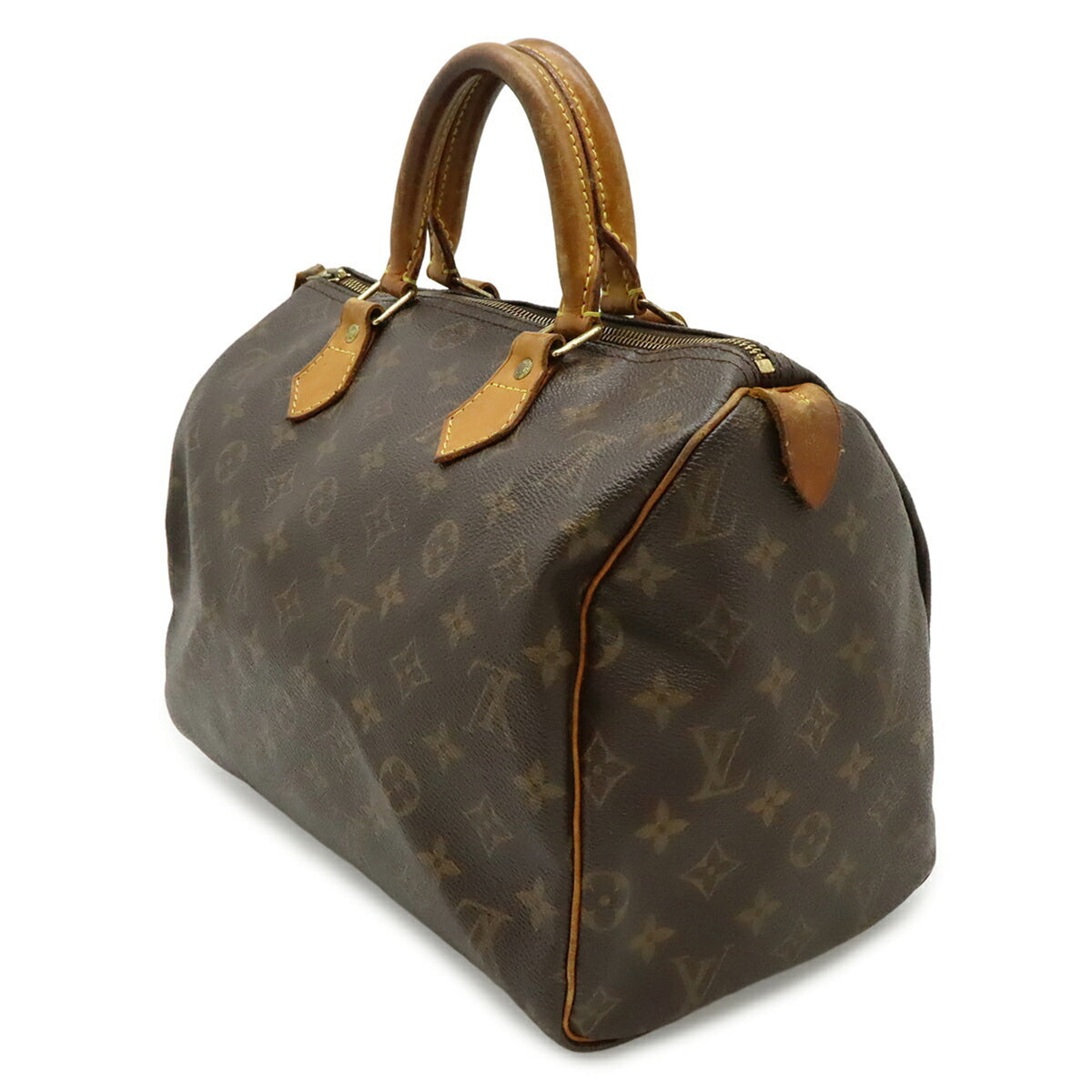 Louis Vuitton Brown Monogram Canvas Pvc Coated Canvas Handbag (Pre-Owned)