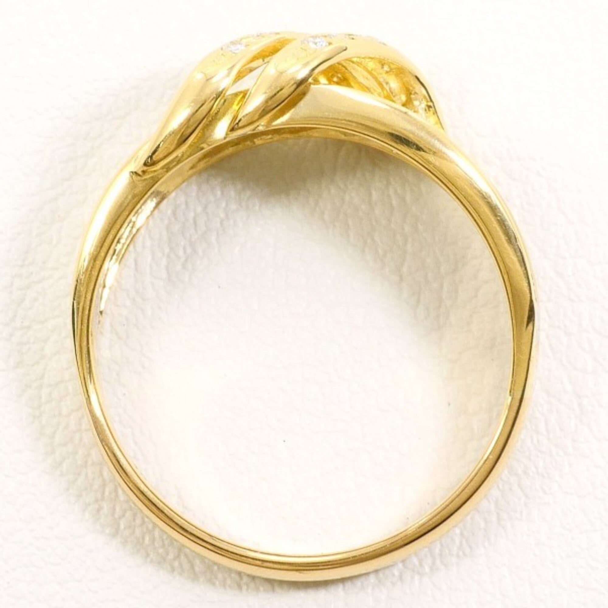 Unbranded Platinum Yellow Gold Yellow Gold (18K) Platinum 900 Band Ring (Pre-Owned)