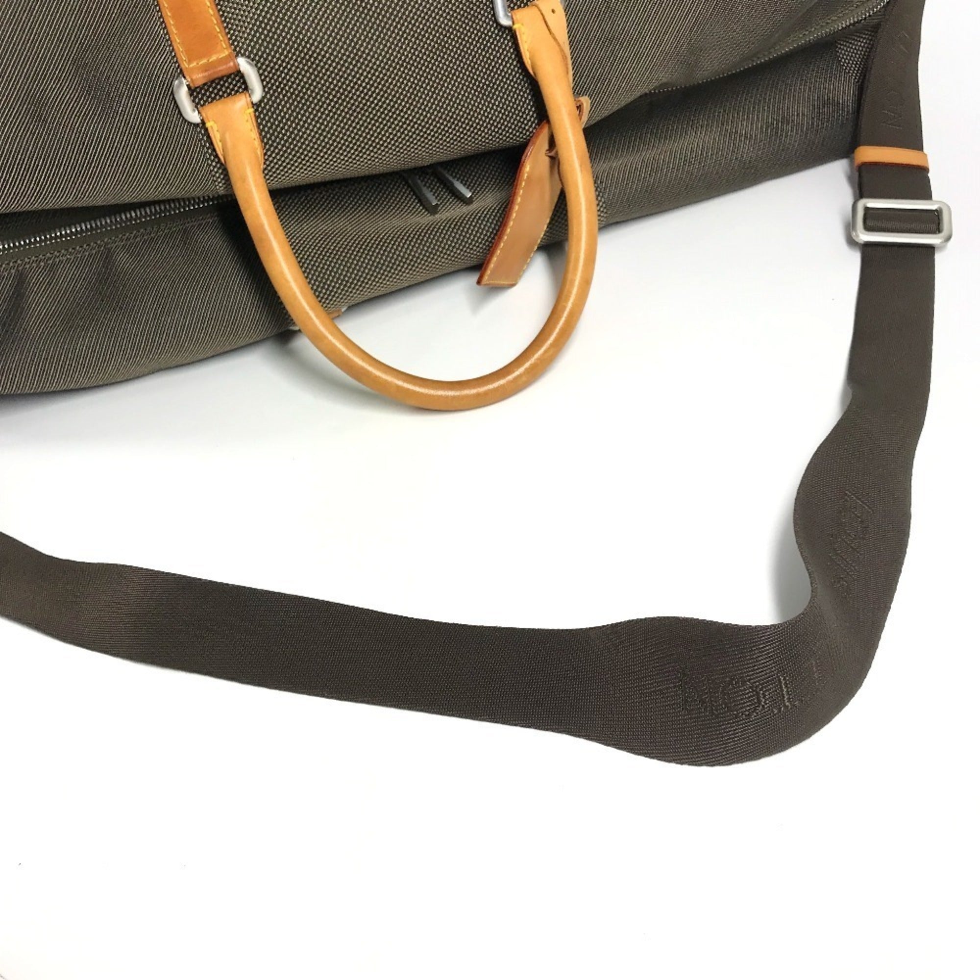 Louis Vuitton Earth Khaki Damier Geant Canvas Boston Bag Shoulder Bag (Pre-Owned)