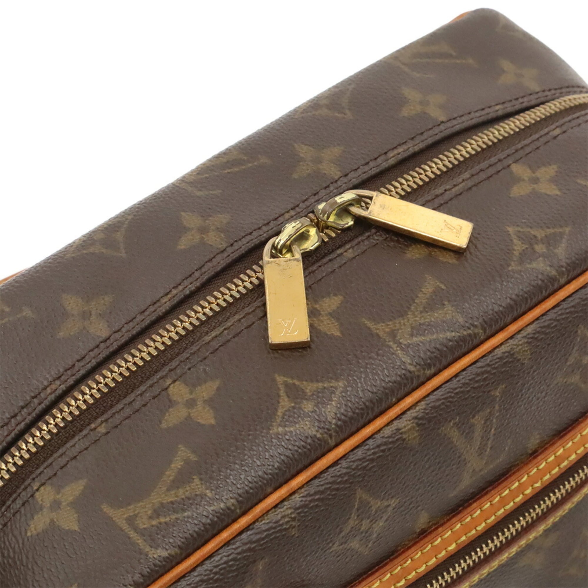 Louis Vuitton Brown Monogram Canvas Pvc Coated Canvas Shoulder Bag (Pre-Owned)