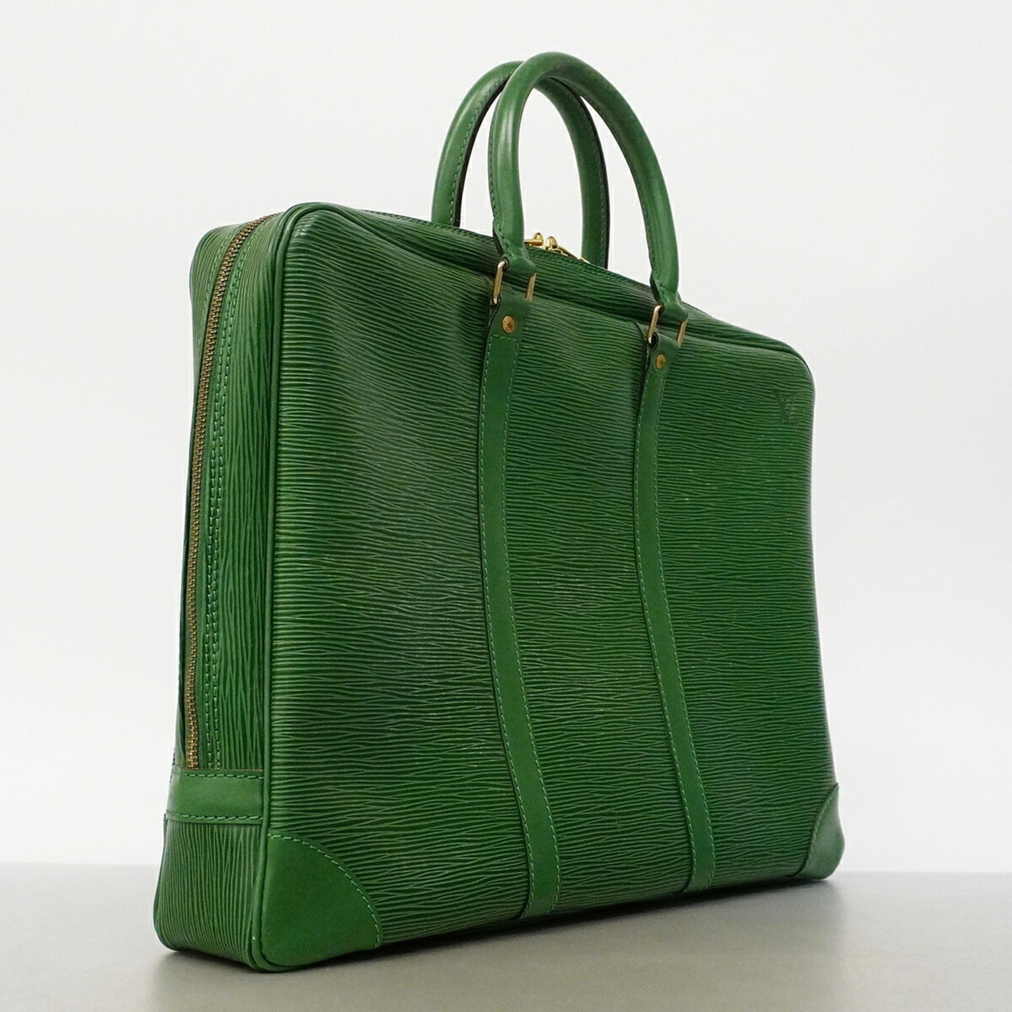 Louis Vuitton Borneo Green Briefcase (Pre-Owned)