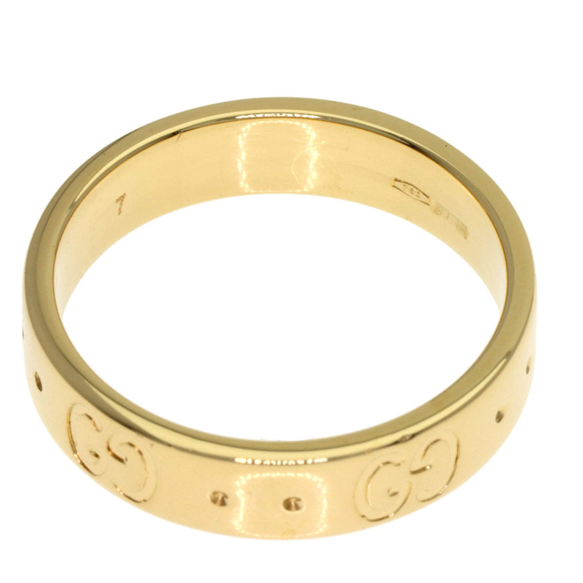 Gucci Yellow Gold (18K) Band Ring (Pre-Owned)