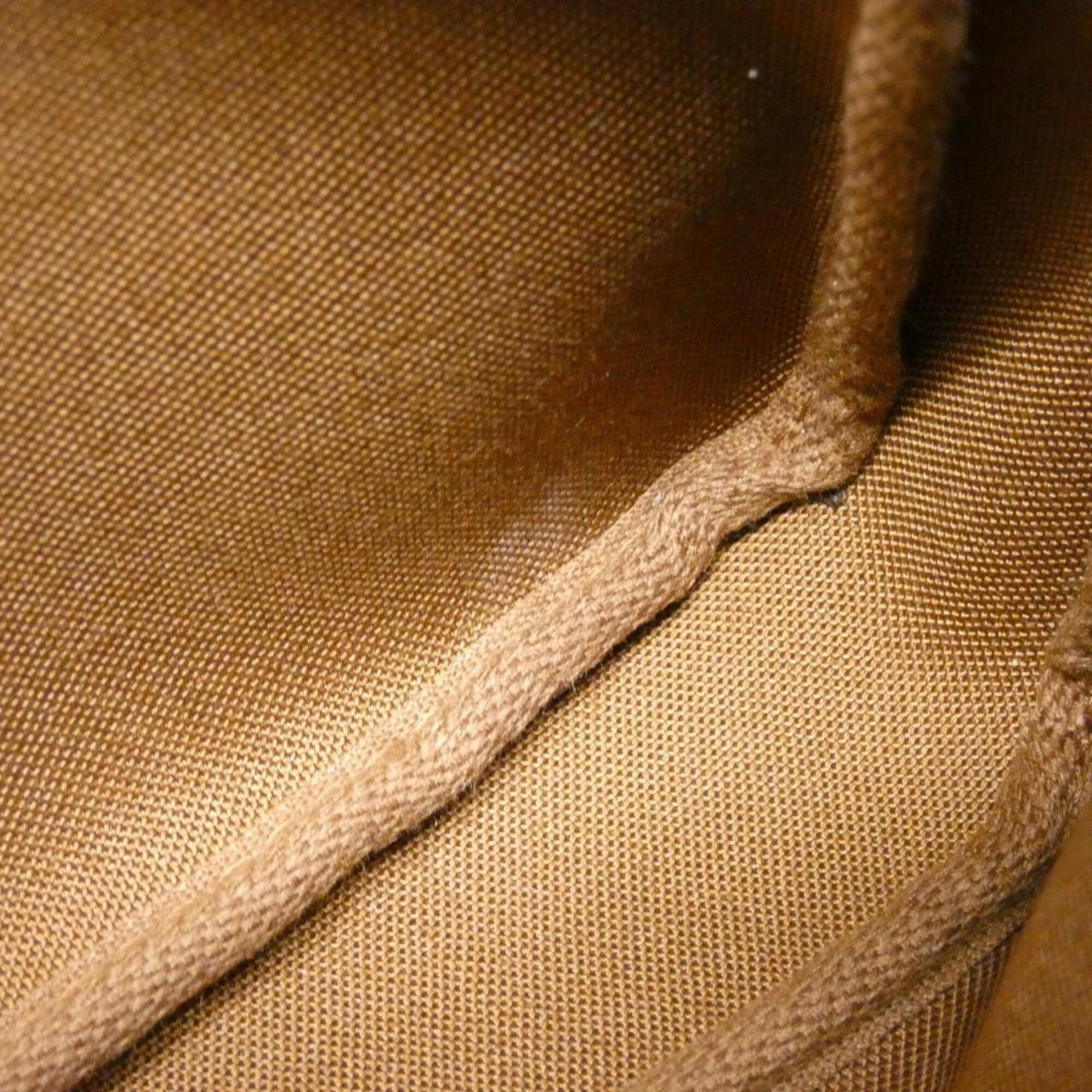Louis Vuitton Brown Coated Canvas Pochette Pouch (Pre-Owned)
