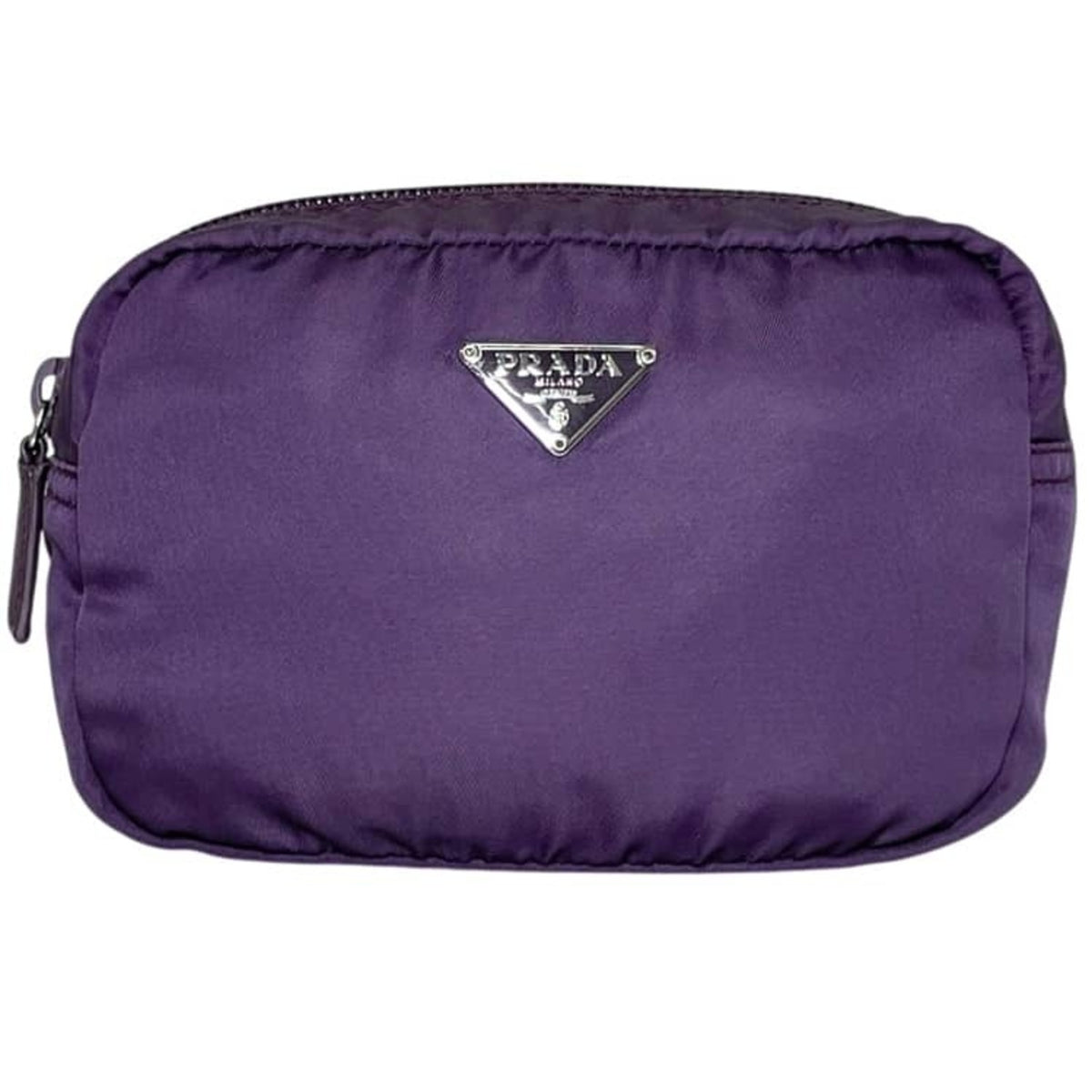 Prada Purple Nylon Pouch (Pre-Owned)