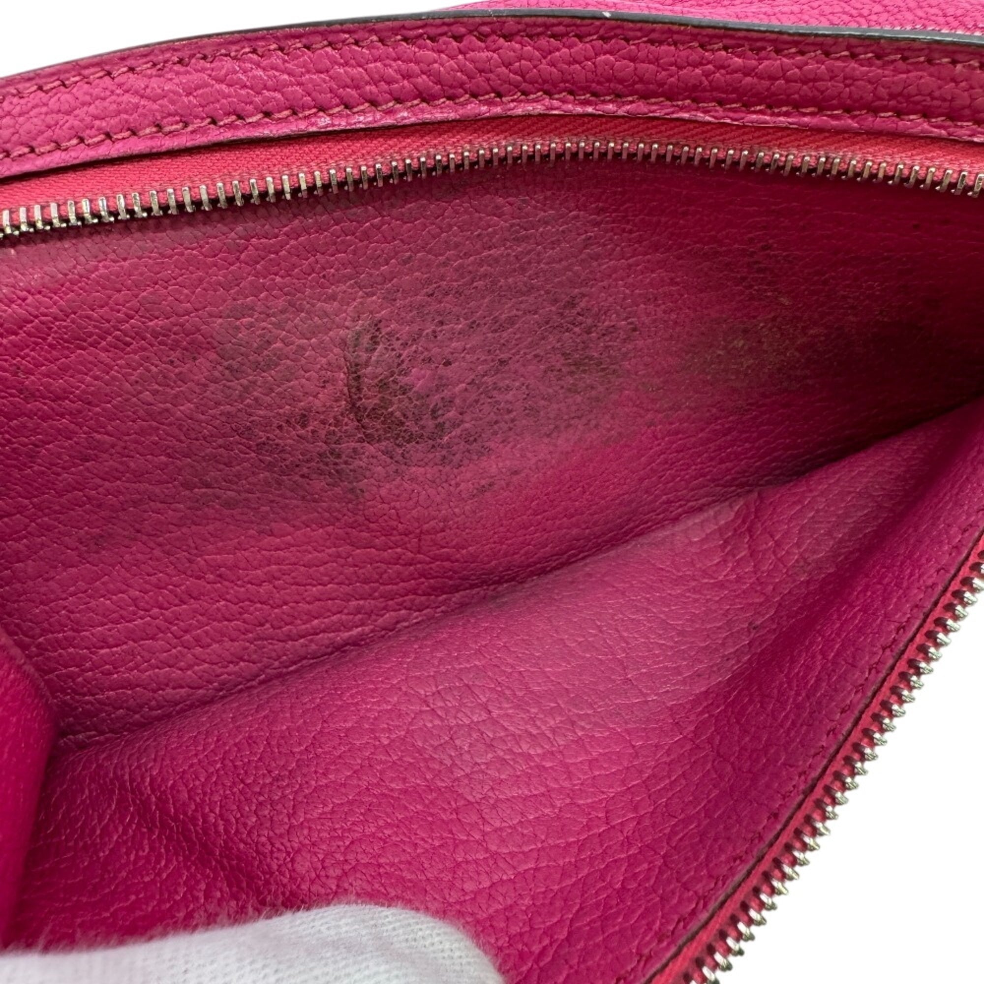 Hermes Pink Chevre Leather (Pre-Owned)