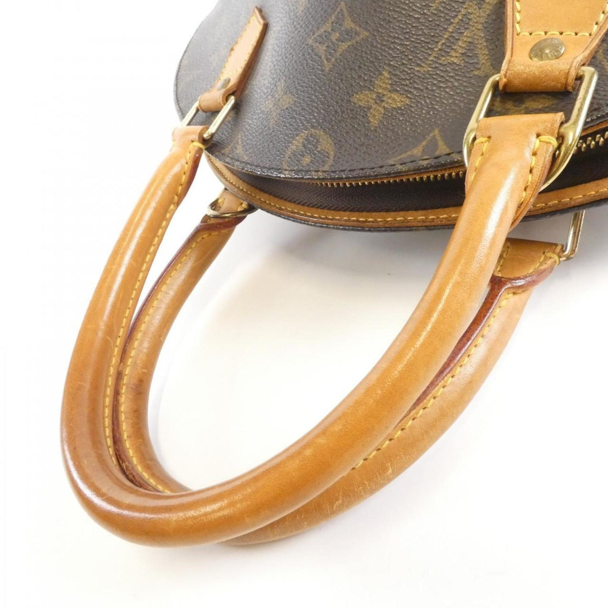 Louis Vuitton Brown Coated Canvas Handbag (Pre-Owned)