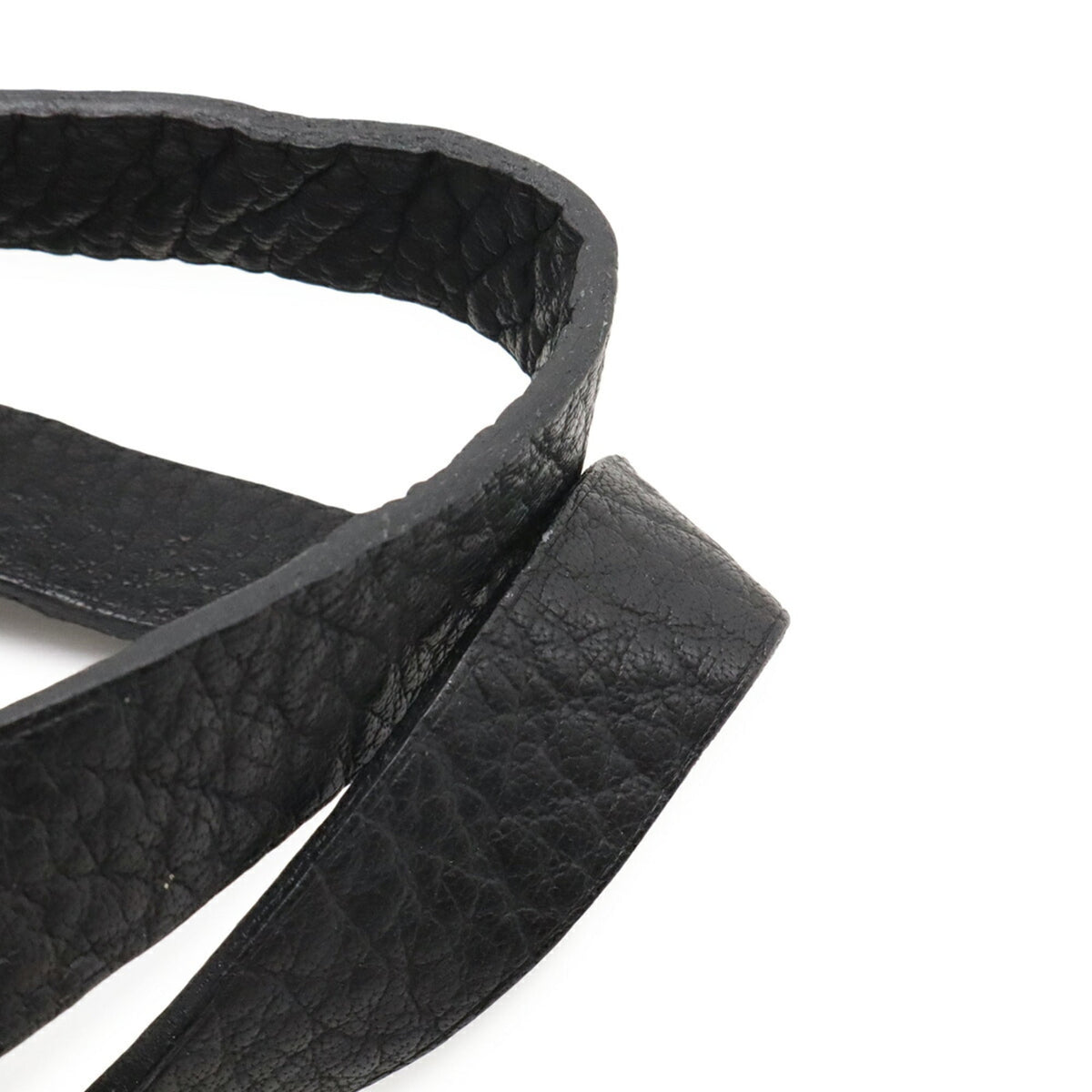 Hermes Black Polyester Leather Handbag Tote Bag (Pre-Owned)