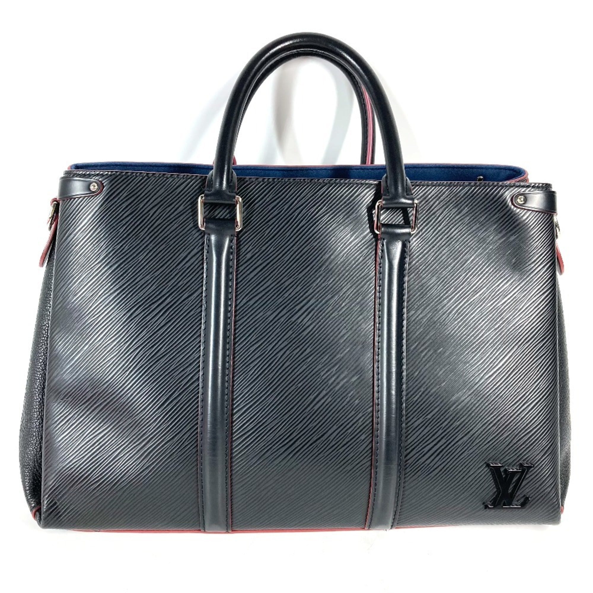 Louis Vuitton Bicolor Black Noir Pink Epi Leather Handbag Shoulder Bag Tote Bag (Pre-Owned)