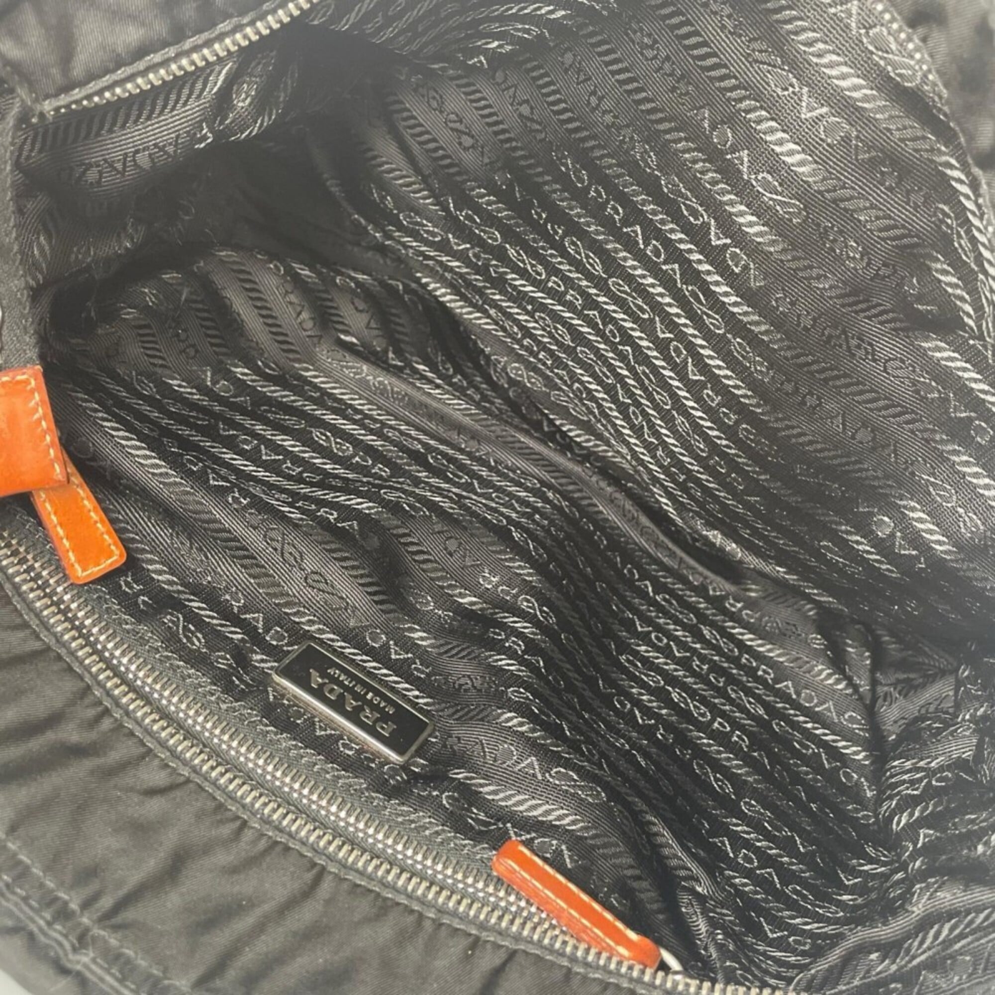 Prada Black Nylon Handbag (Pre-Owned)