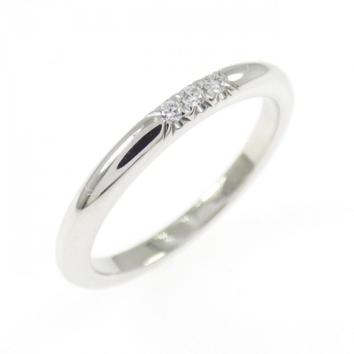 Tiffany Platinum 950 Band Ring (Pre-Owned)